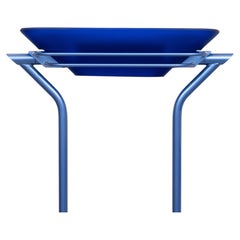 Post modern light Blue Halogen Floor lamp Design by Jordi Vilardell