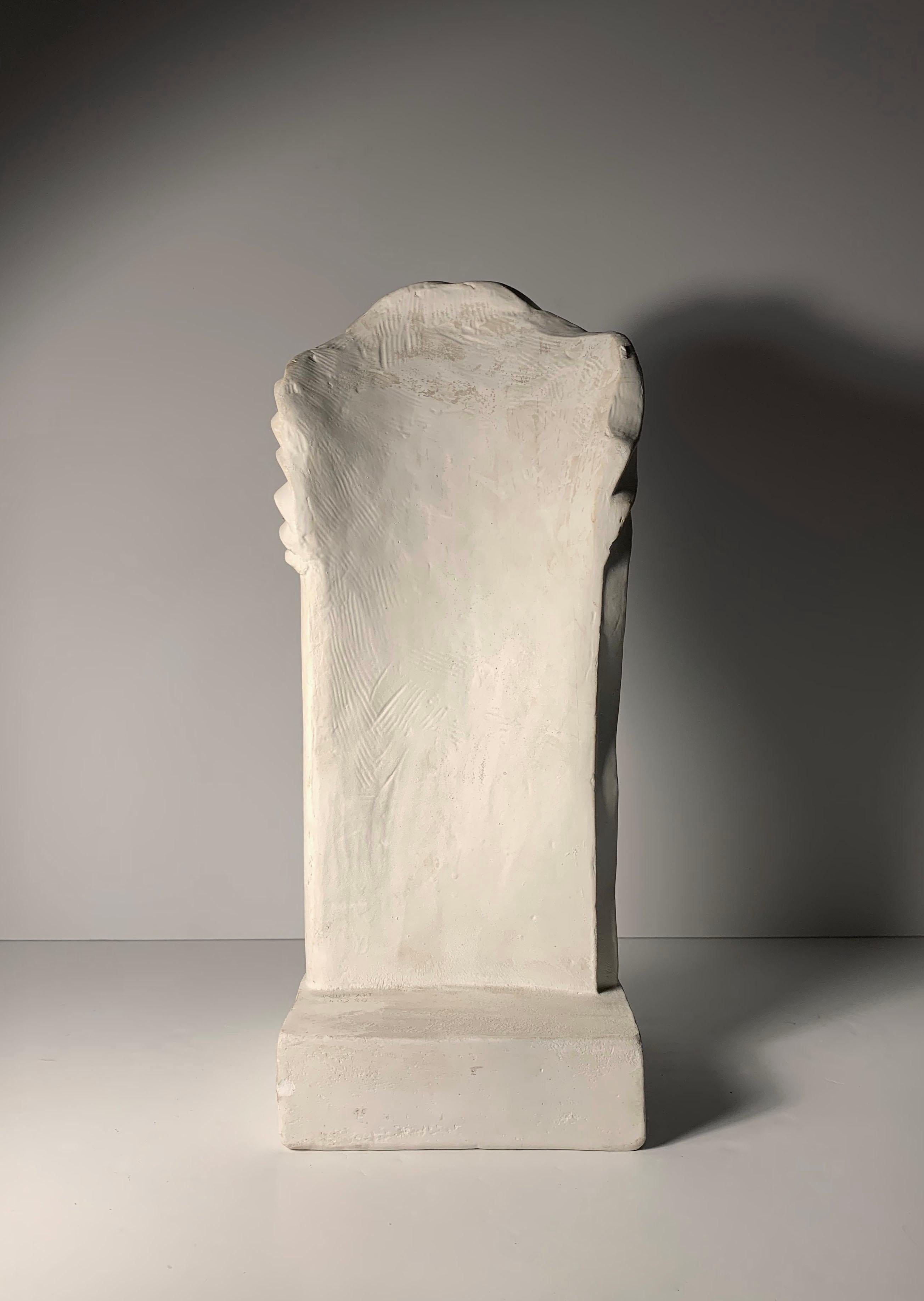 Postmoderne Lora Marx (Samuel Marx) Deko-Büstenkopf-Skulptur im Angebot 1