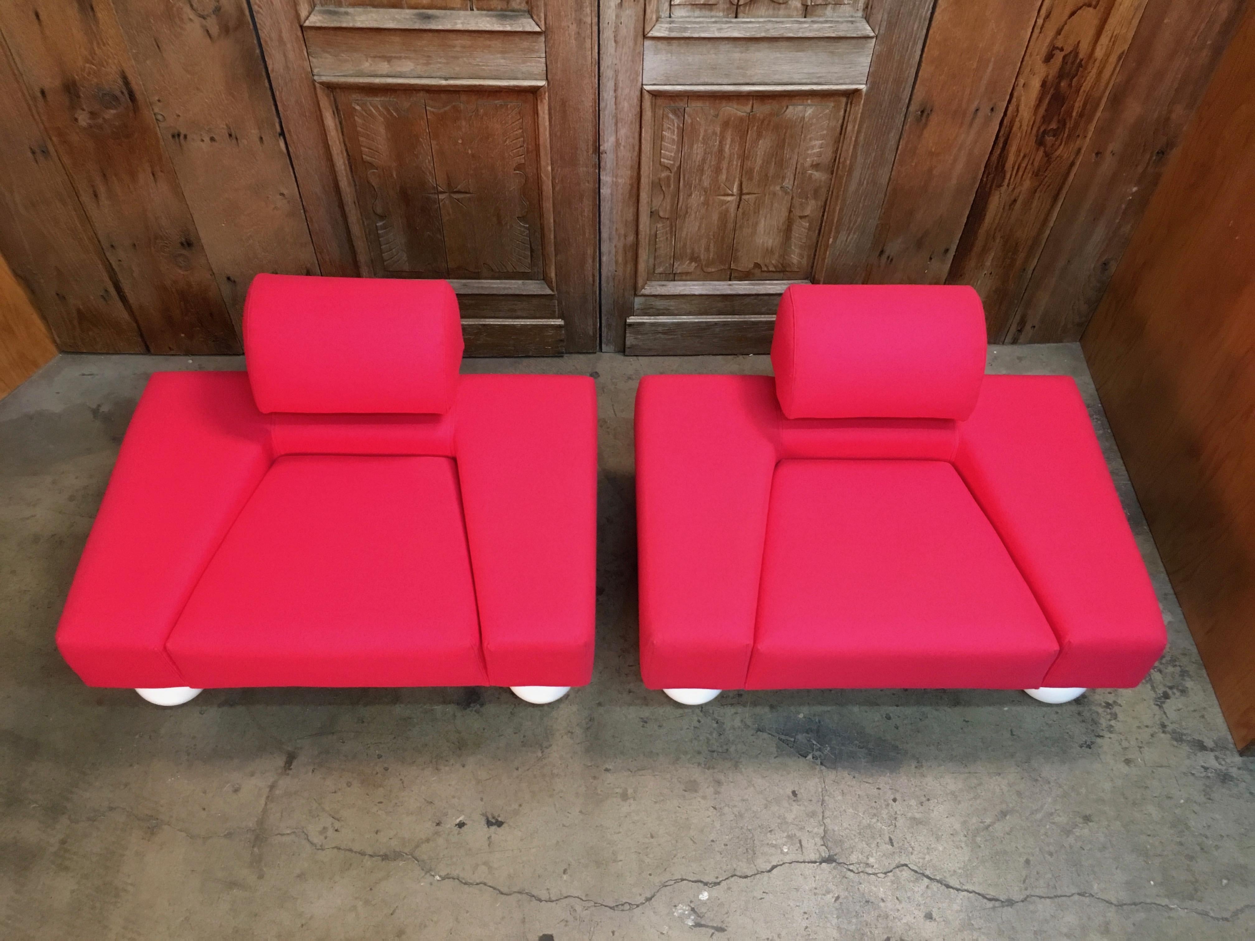 Post-Modern Postmodern Lounge Chairs 