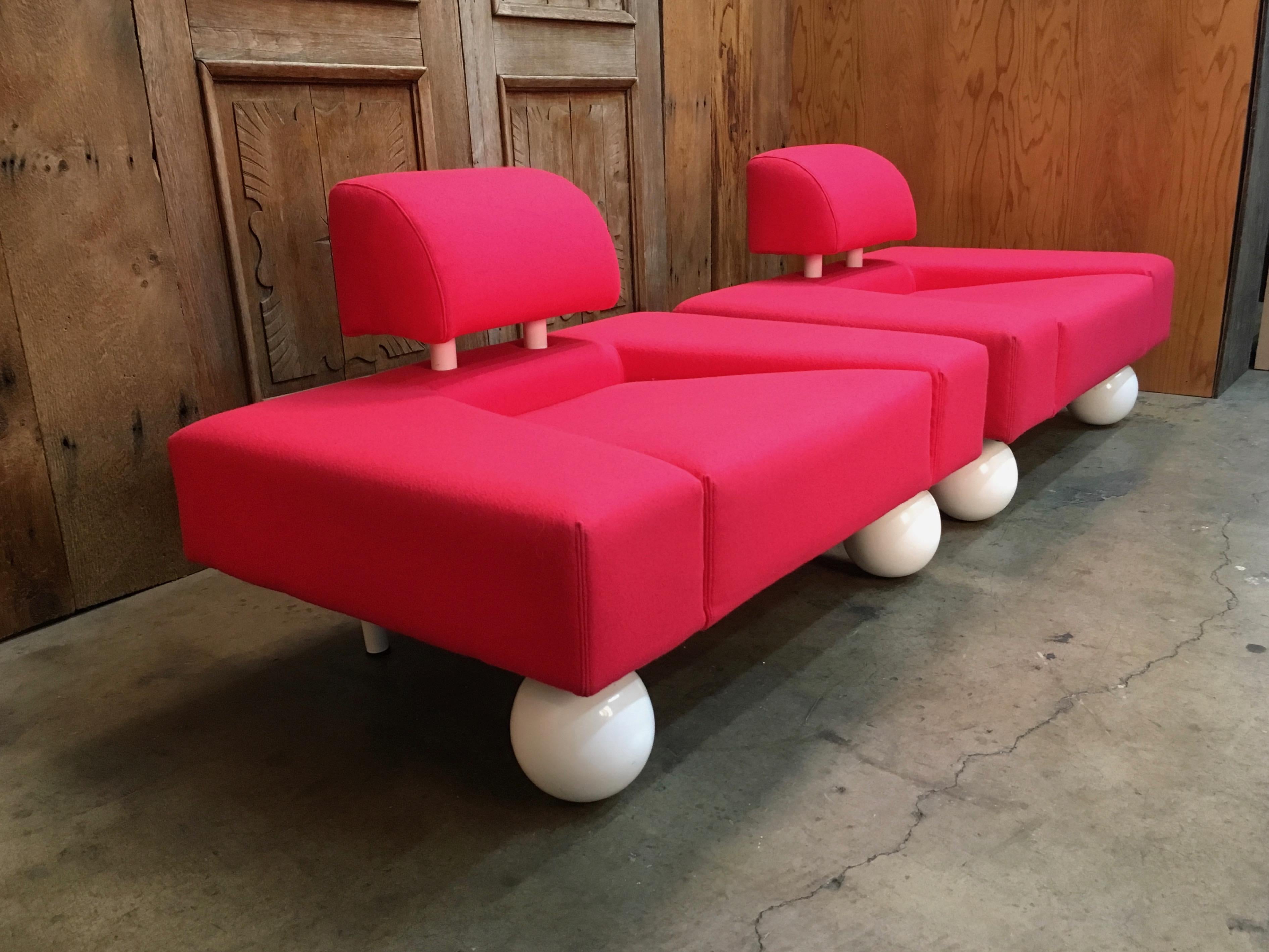 Dutch Postmodern Lounge Chairs 