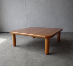 Post Modern Low Profile Square Coffee Table