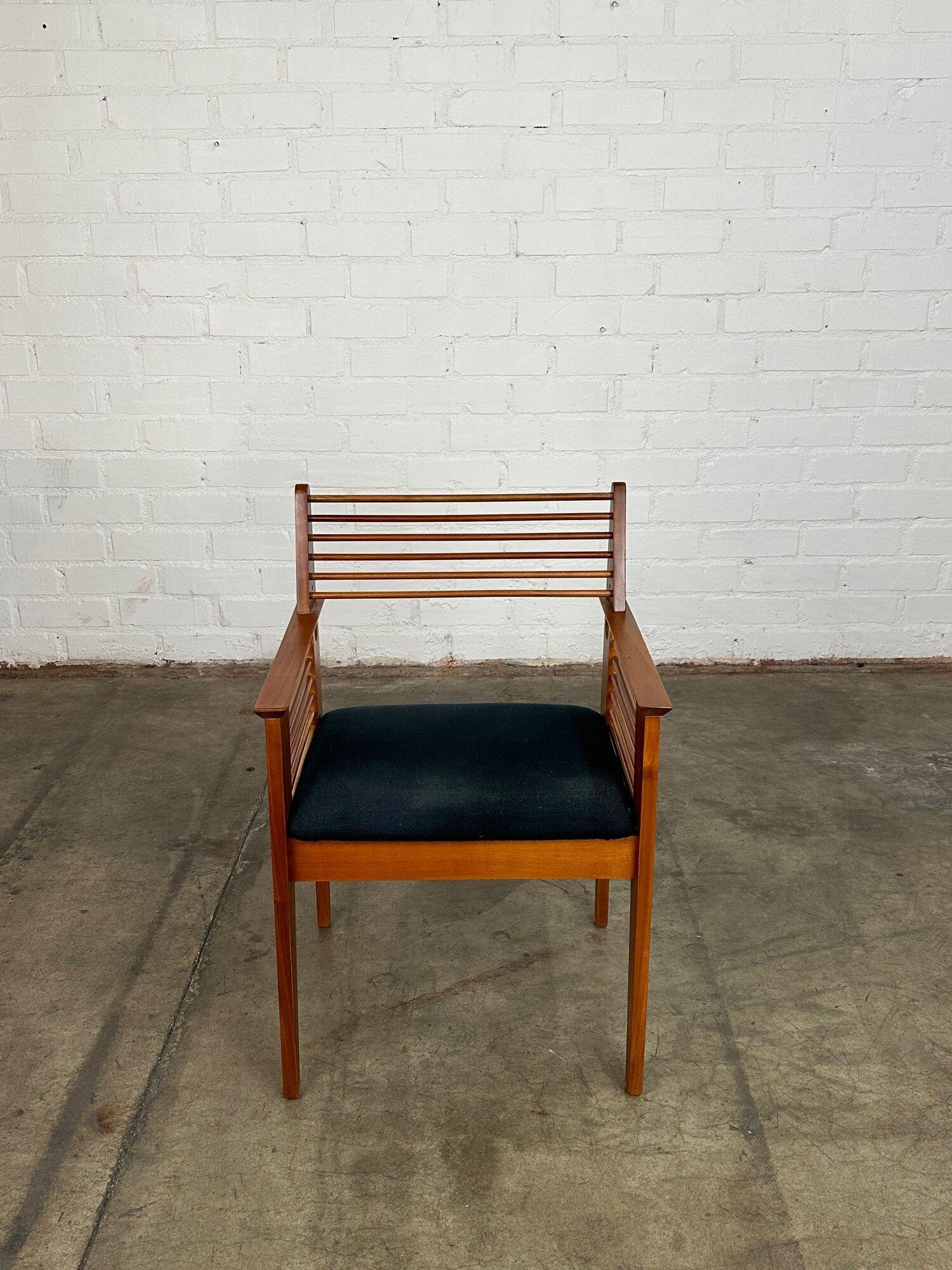 20th Century Post Modern Mahogany Side Chair- only one available 