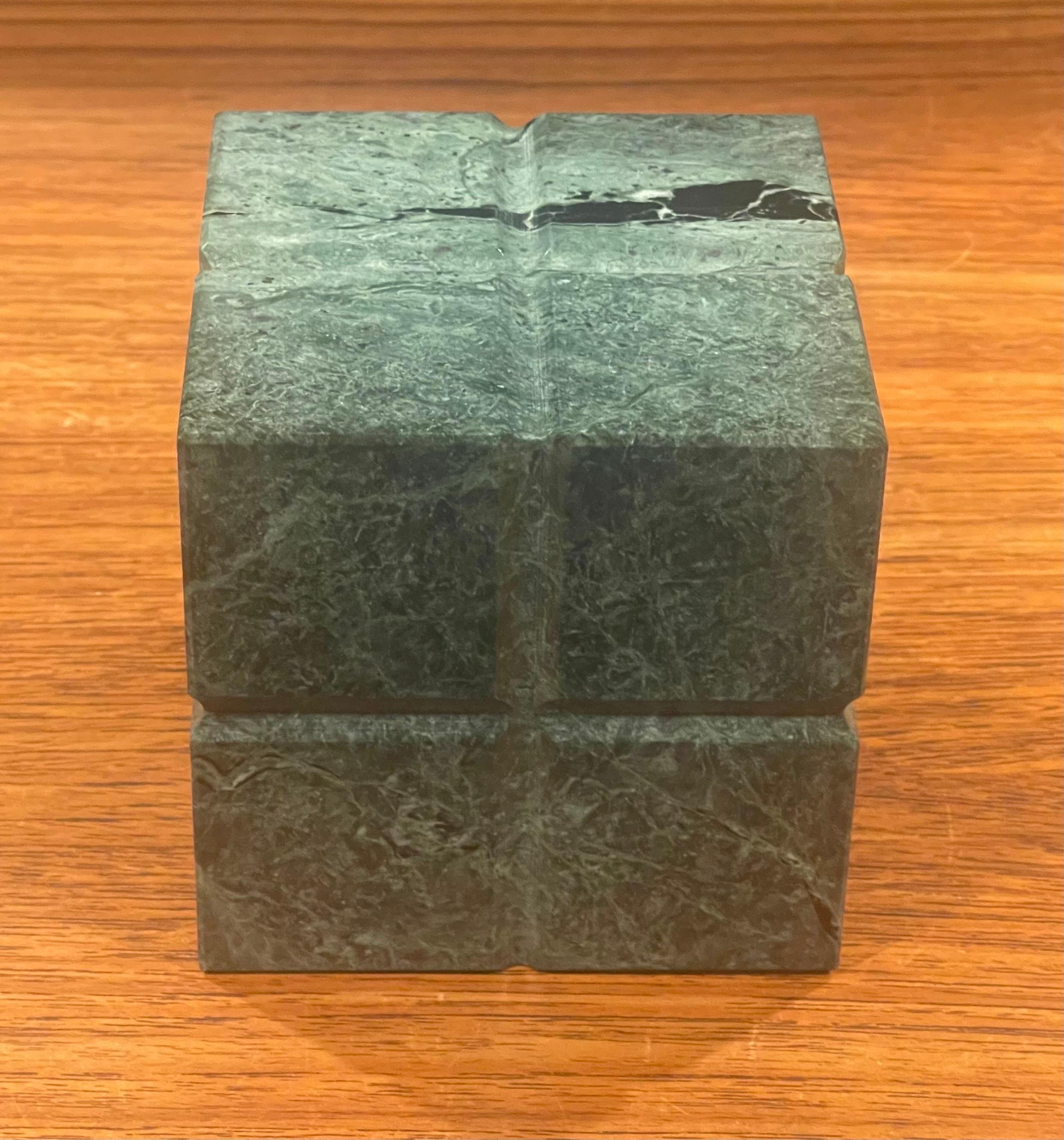Post-Modern Marble Block / Paperweight For Sale 6