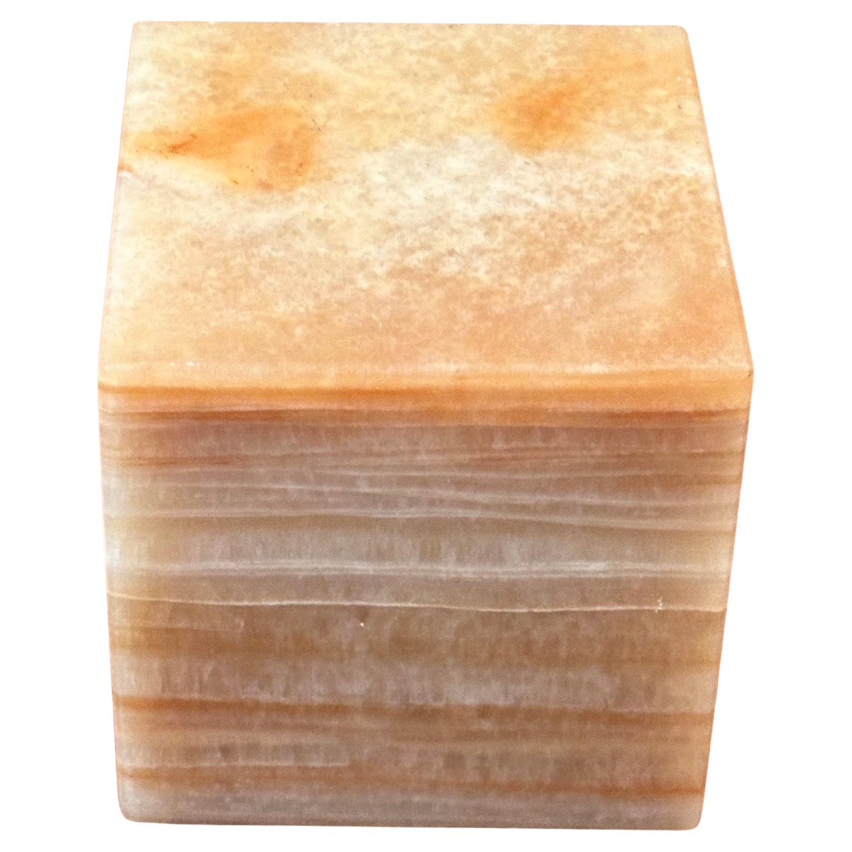 American Post-Modern Marble Block / Paperweight For Sale