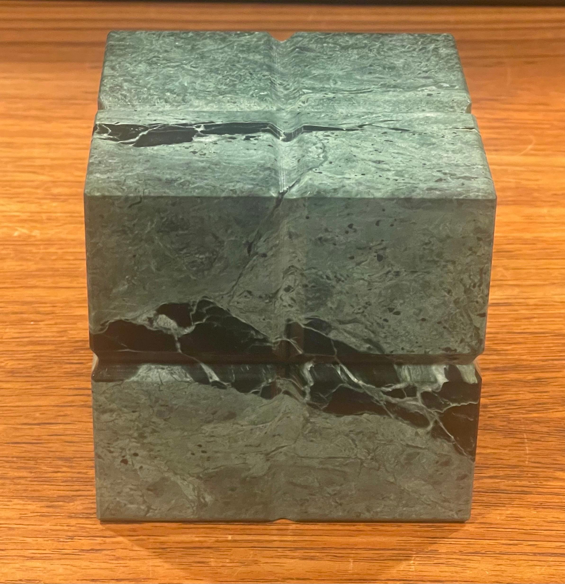 Post-Modern Marble Block / Paperweight For Sale 1