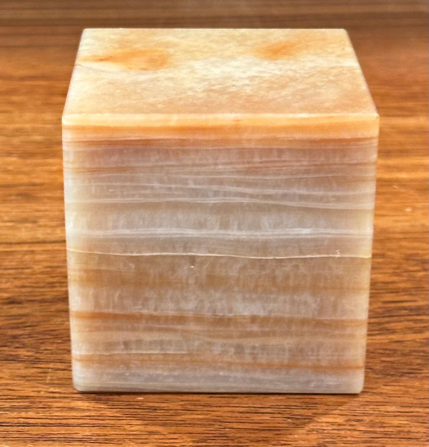 Post-Modern Marble Block / Paperweight For Sale 2
