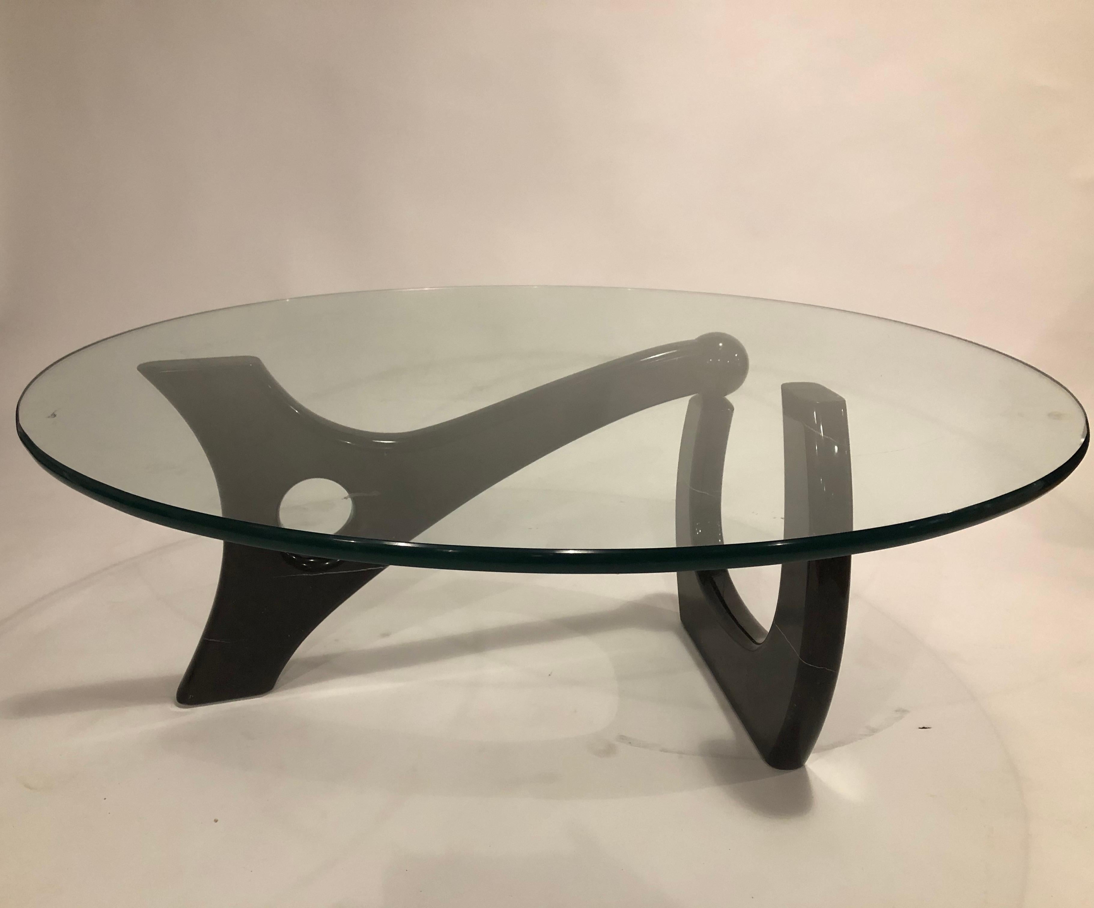 Postmoderne Table à cocktail en marbre postmoderne de Richard Himmel en vente