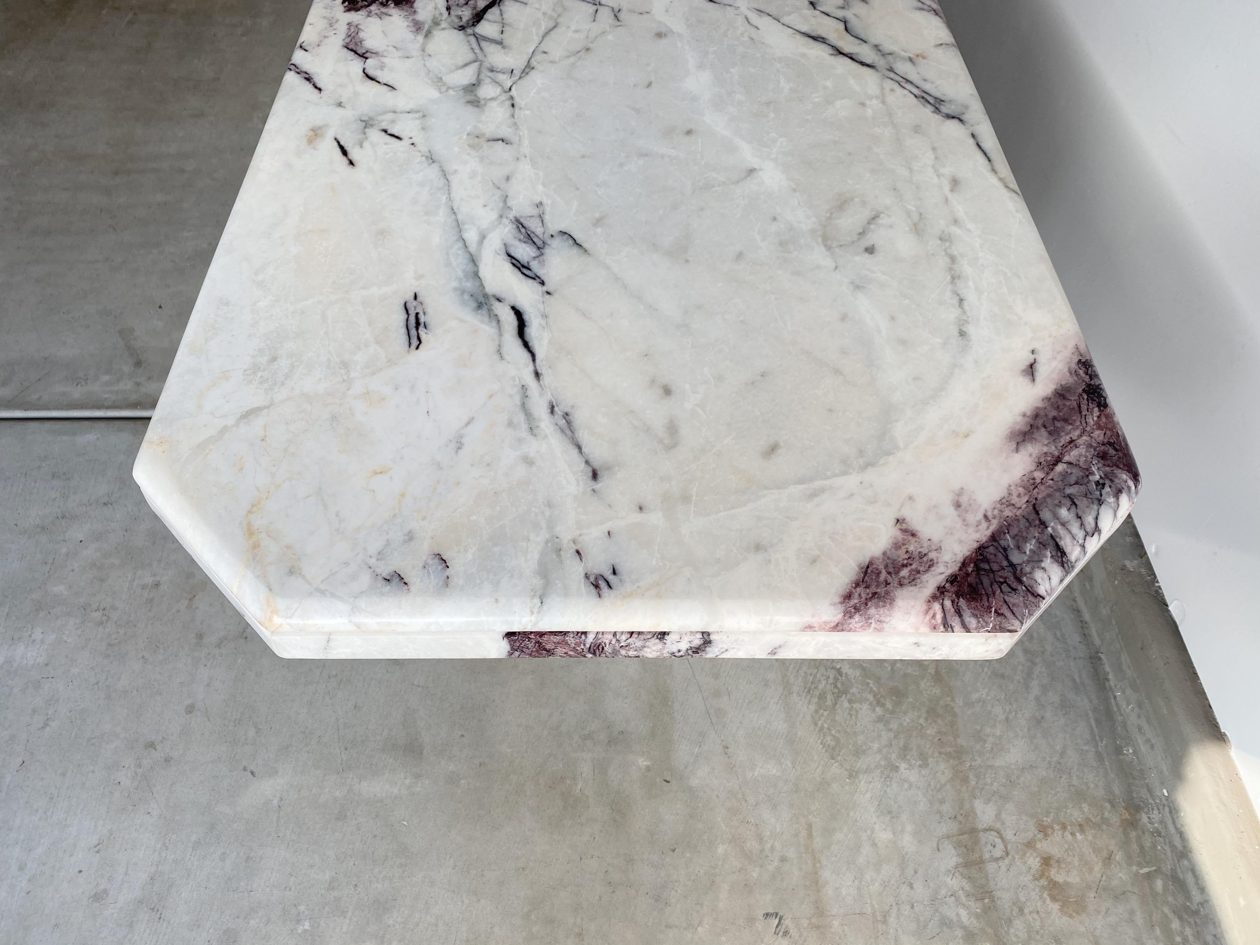 Post-Modern Marble Dining Table, circa 1980s 10