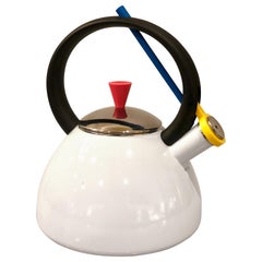 Vintage Postmodern Memphis Design Rare Tea Kettle by Copco