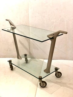 Postmodern Memphis Style Bar Cart by Fontana Arte