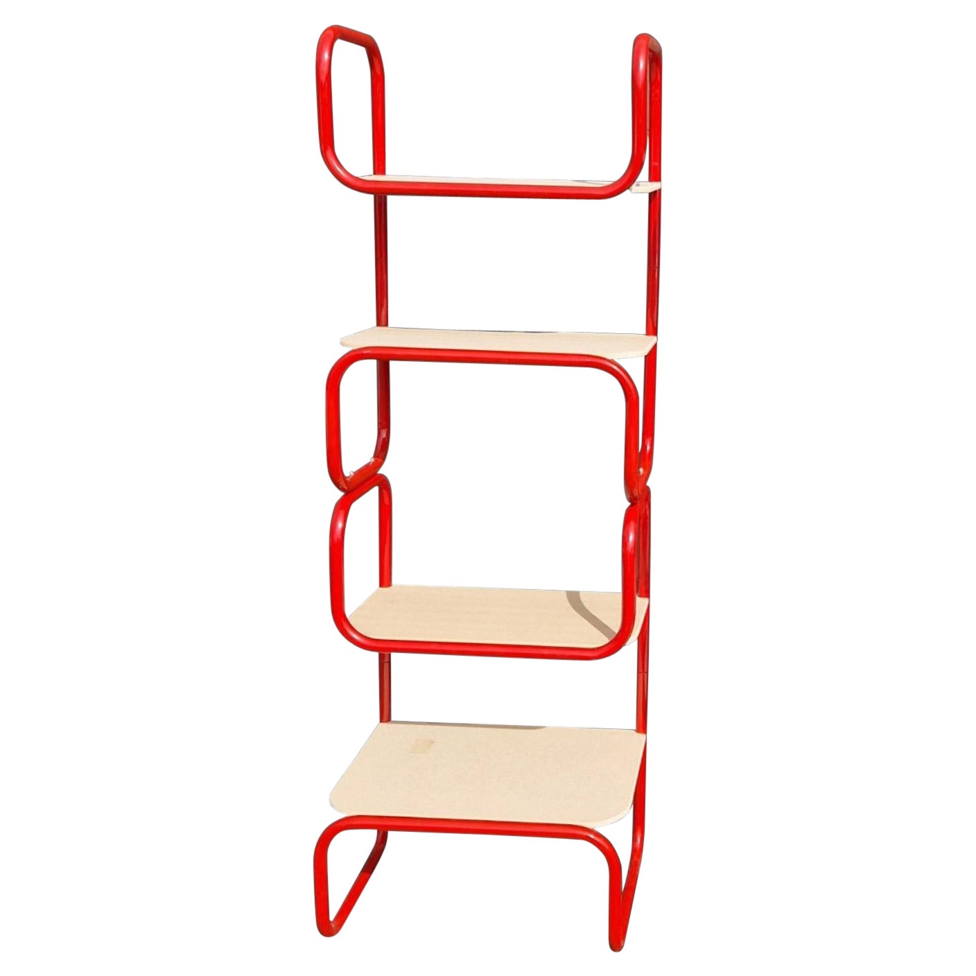 Post modern Memphis style bookcase, Netherlands 1970s