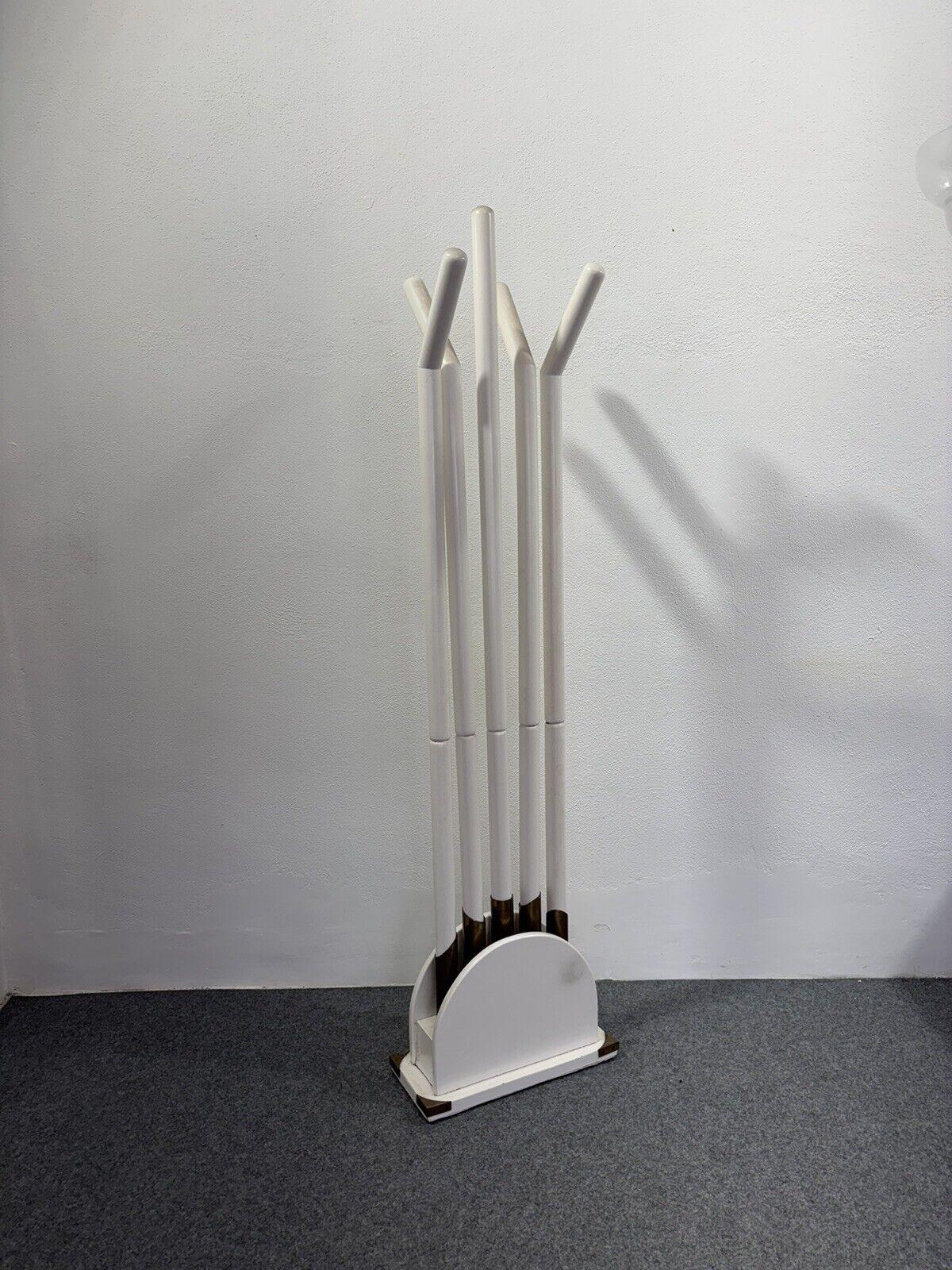 Italian Post Modern Memphis Style Coat Rack Hanger Cintres Kleiderbugel 1980's For Sale