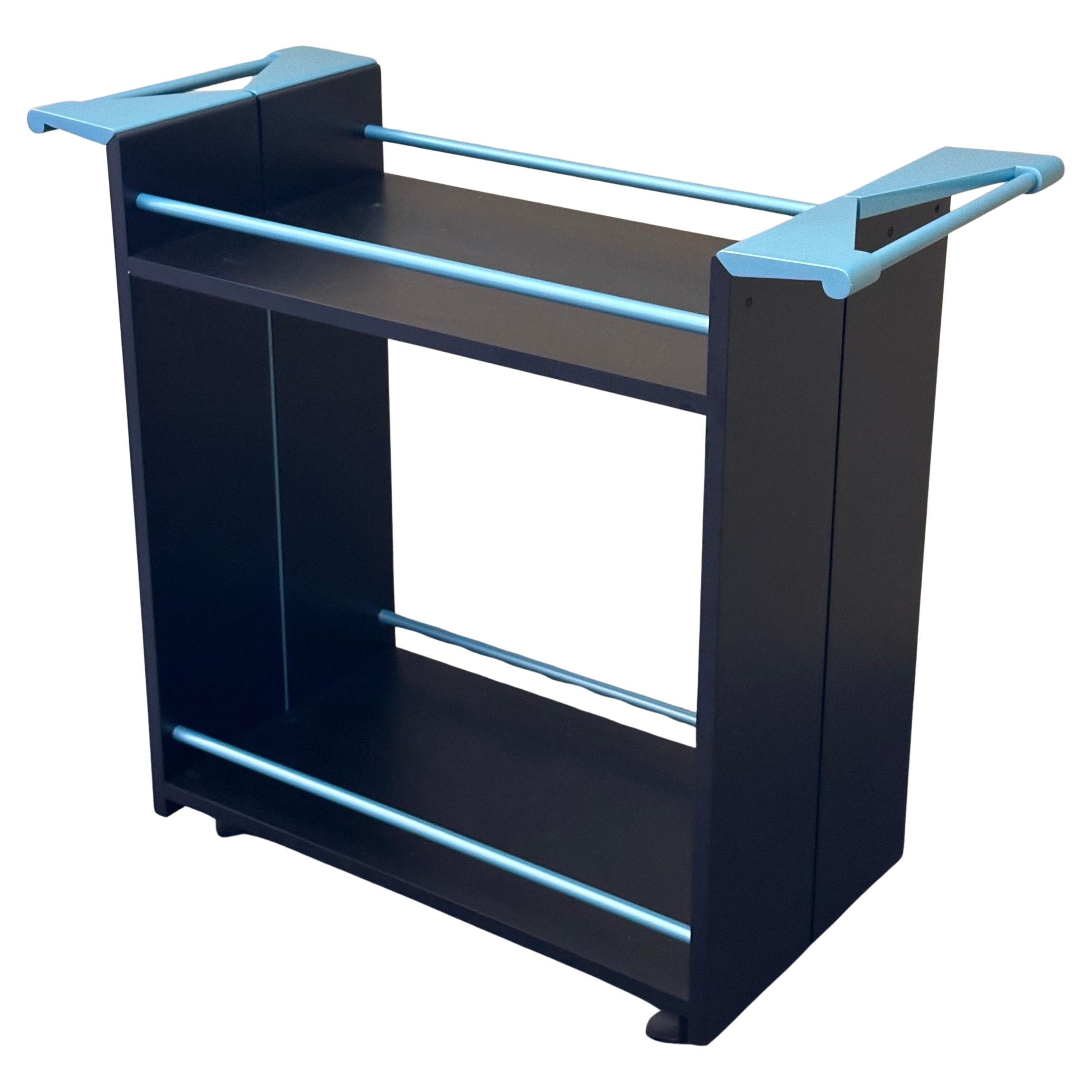 Carrello da bar post-moderno con struttura in alluminio in stile Memphis in vendita 6