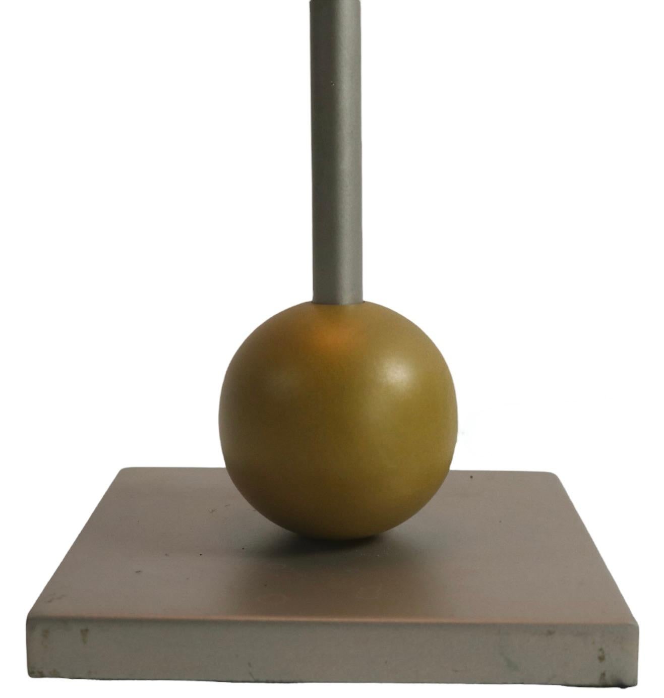 Post Modern Memphis Style Table Lamp by George Kovacs for Sonneman ca. 1990 For Sale 1