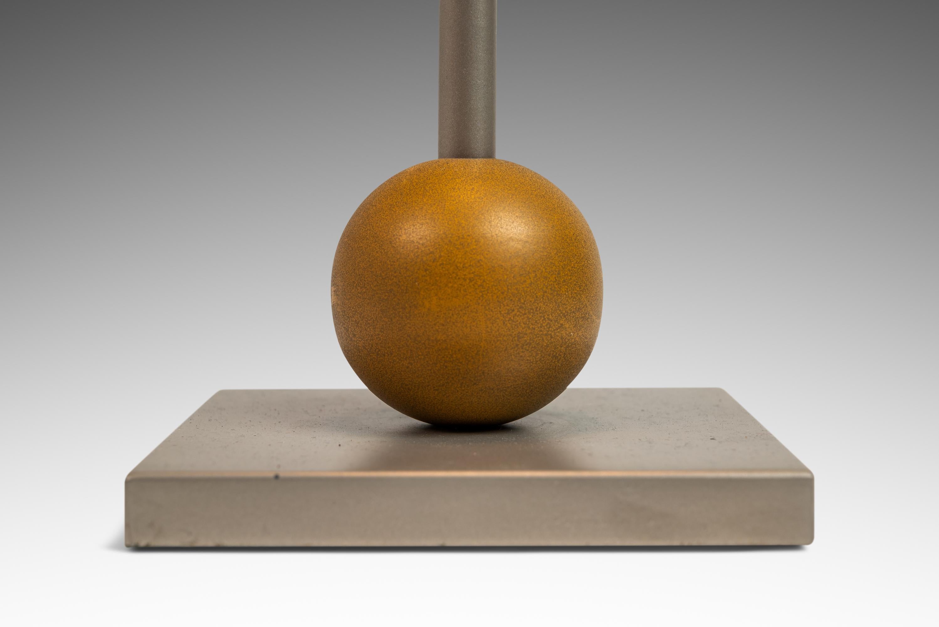Late 20th Century Post Modern Memphis Style Table Lamp by George Kovacs for Sonneman, USA, c 1990s For Sale