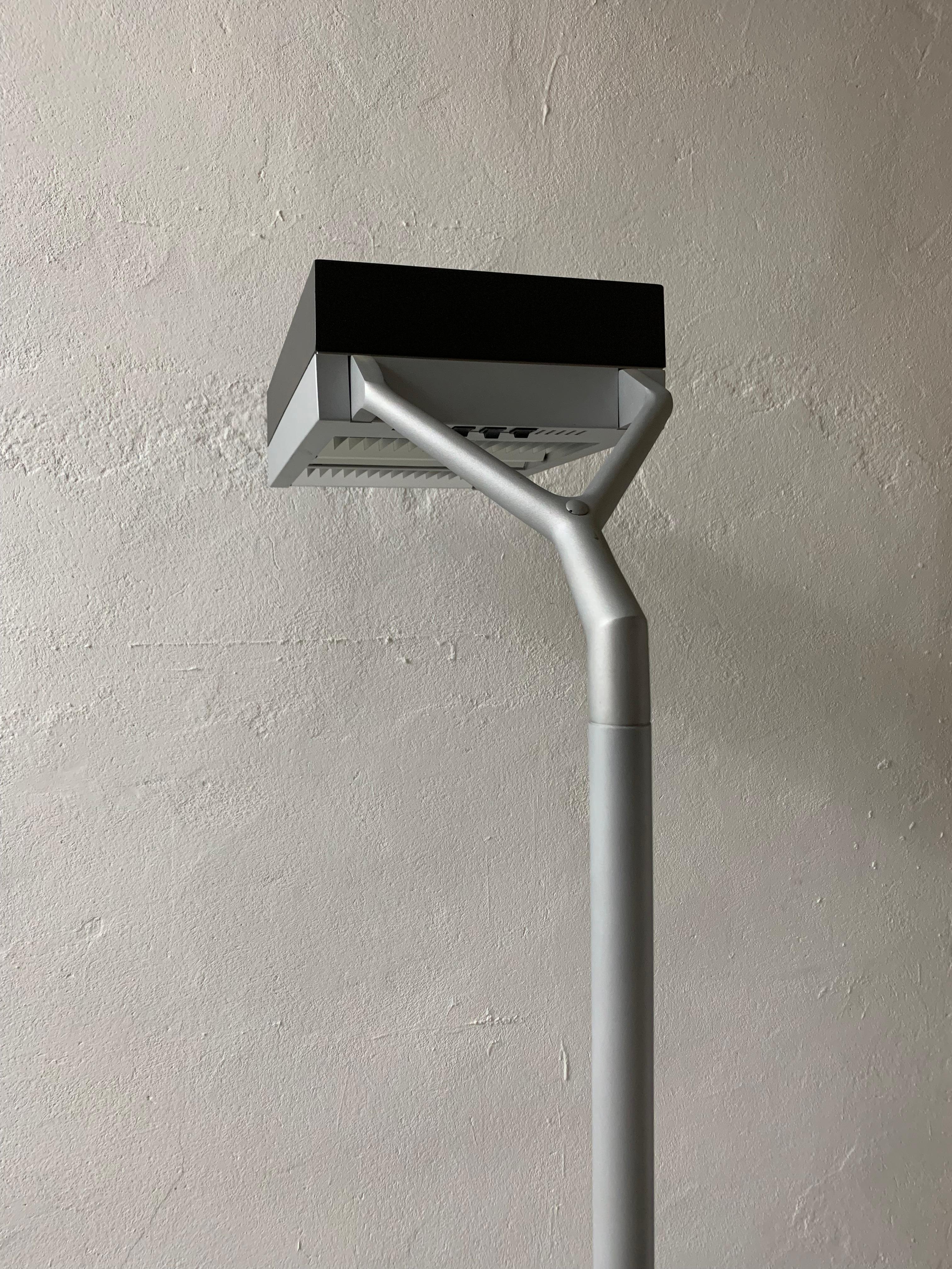 Post-Modern Post Modern Metal Floor Lamp by Glen Oliver Löw and Antonio Citterio, 1990s For Sale