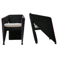 Post Modern Midcentury Dutch Armchairs