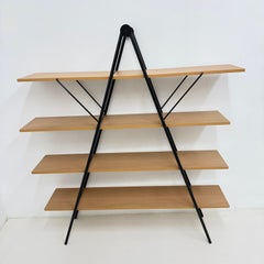 Post modern minimalist wall shelves , 1980s