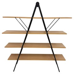 Postmoderne minimalistische Wandregale, 1980er-Jahre
