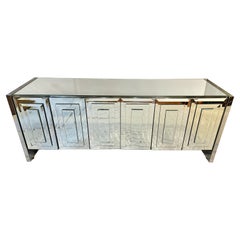Post Modern Mirrored Credenza by Ello