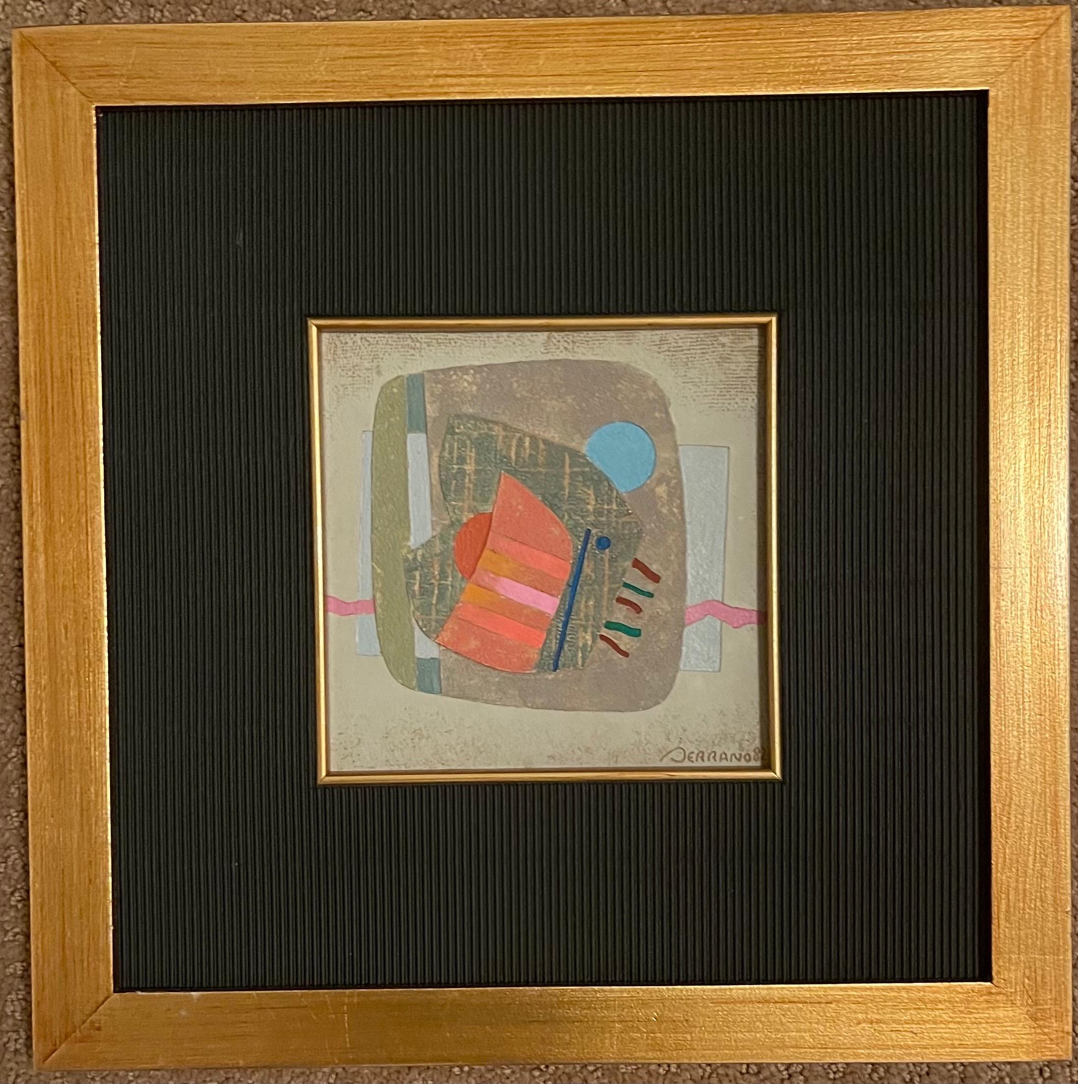 20th Century Post Modern Mixed Media Three Dimensional Abstract by Jose Luis Serrano