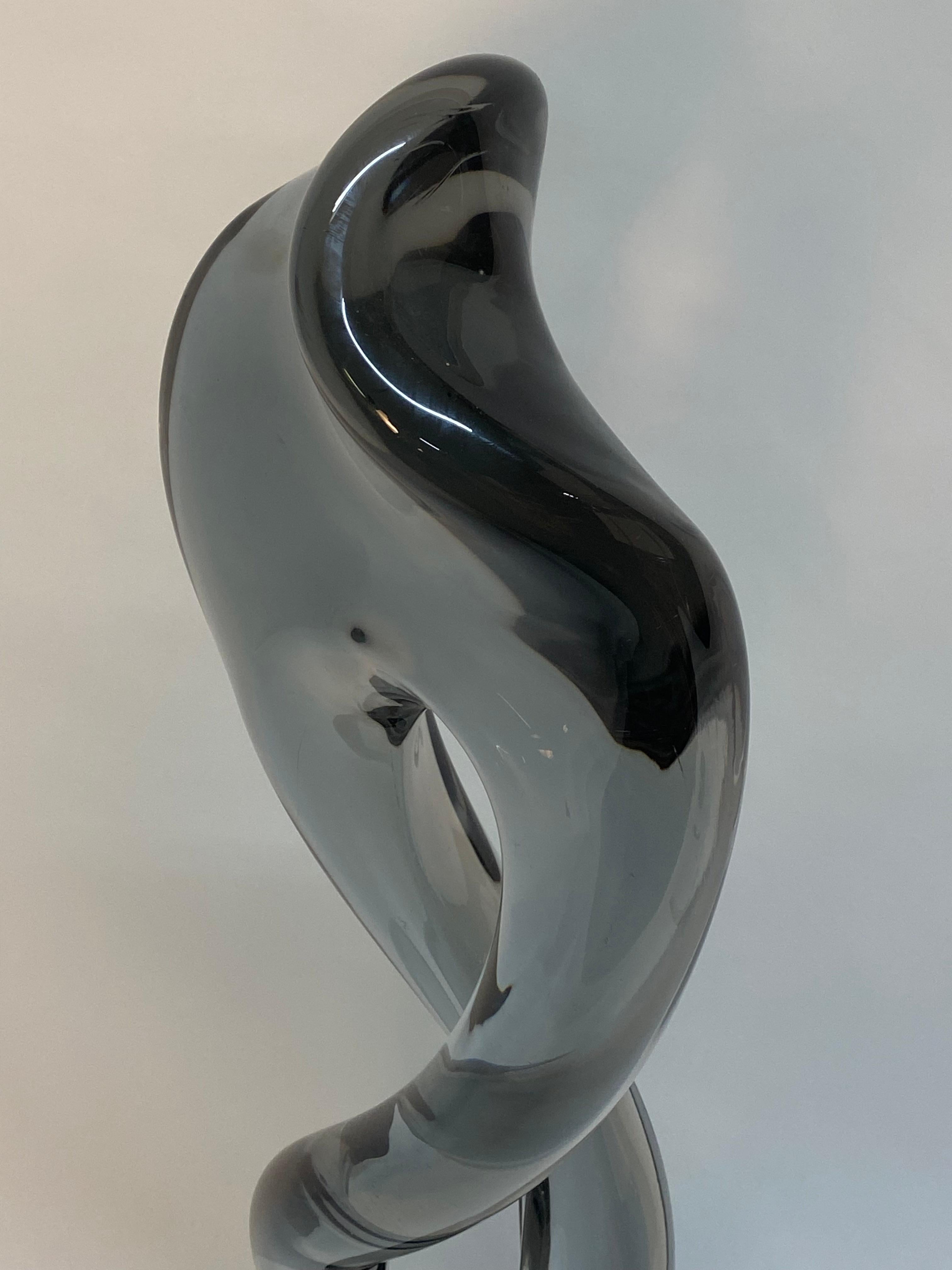 Post Modern Murano Glass Abstract Sculpture 4