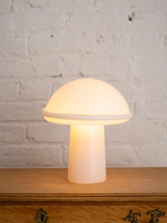 Post Modern Murano Glass Mushroom Lamp