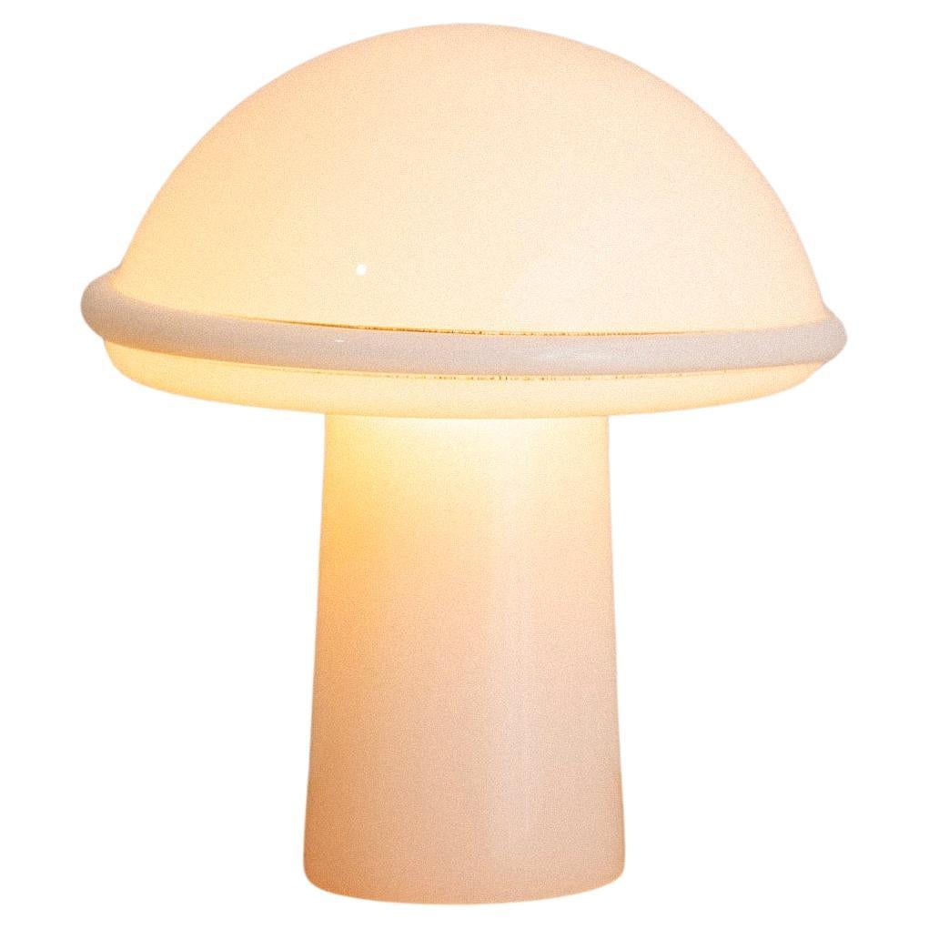 Post Modern Murano Glass Mushroom Lamp