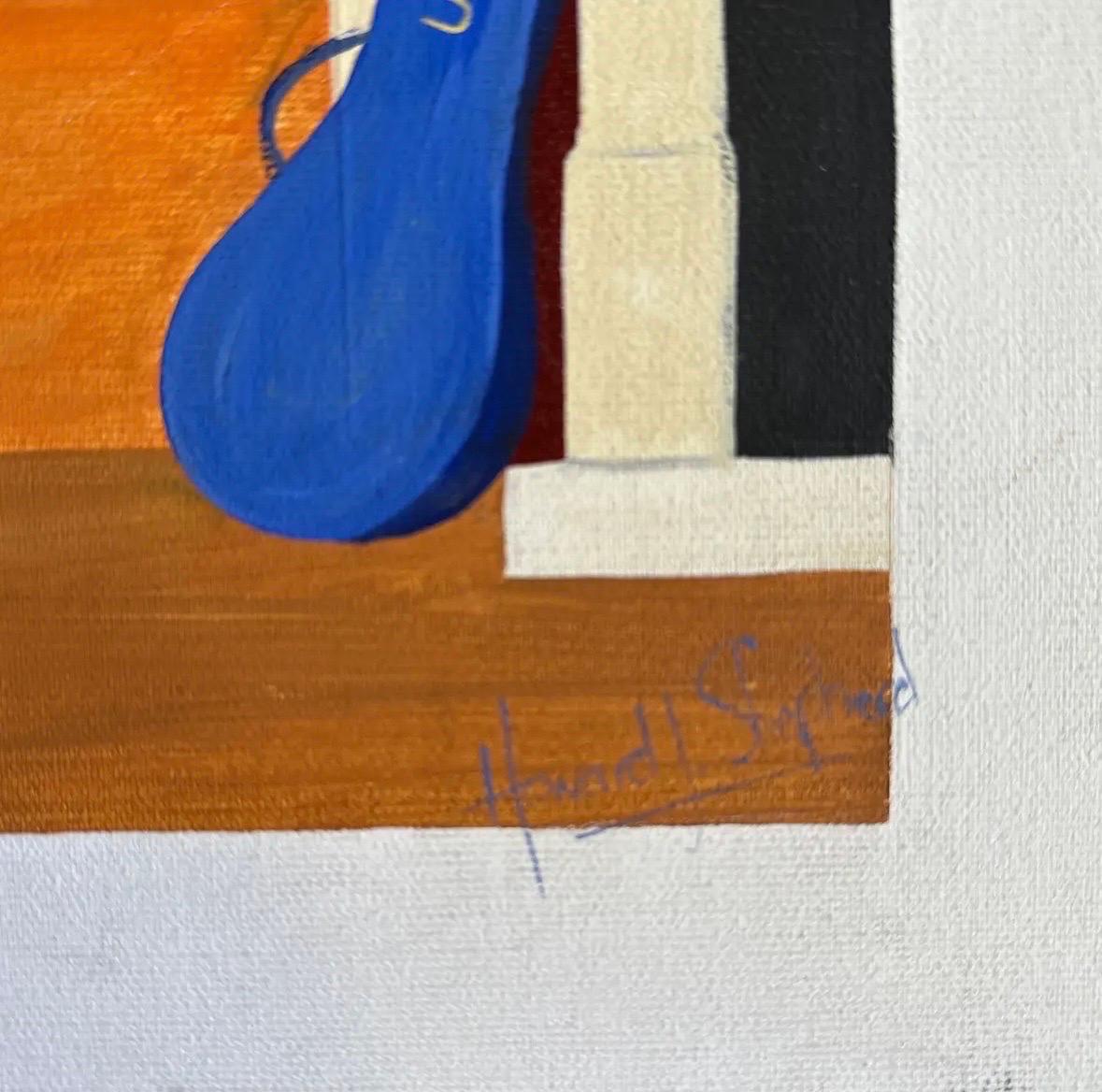 20th Century Post Modern Nautical Still Life Original Painting by Harold Shepard For Sale
