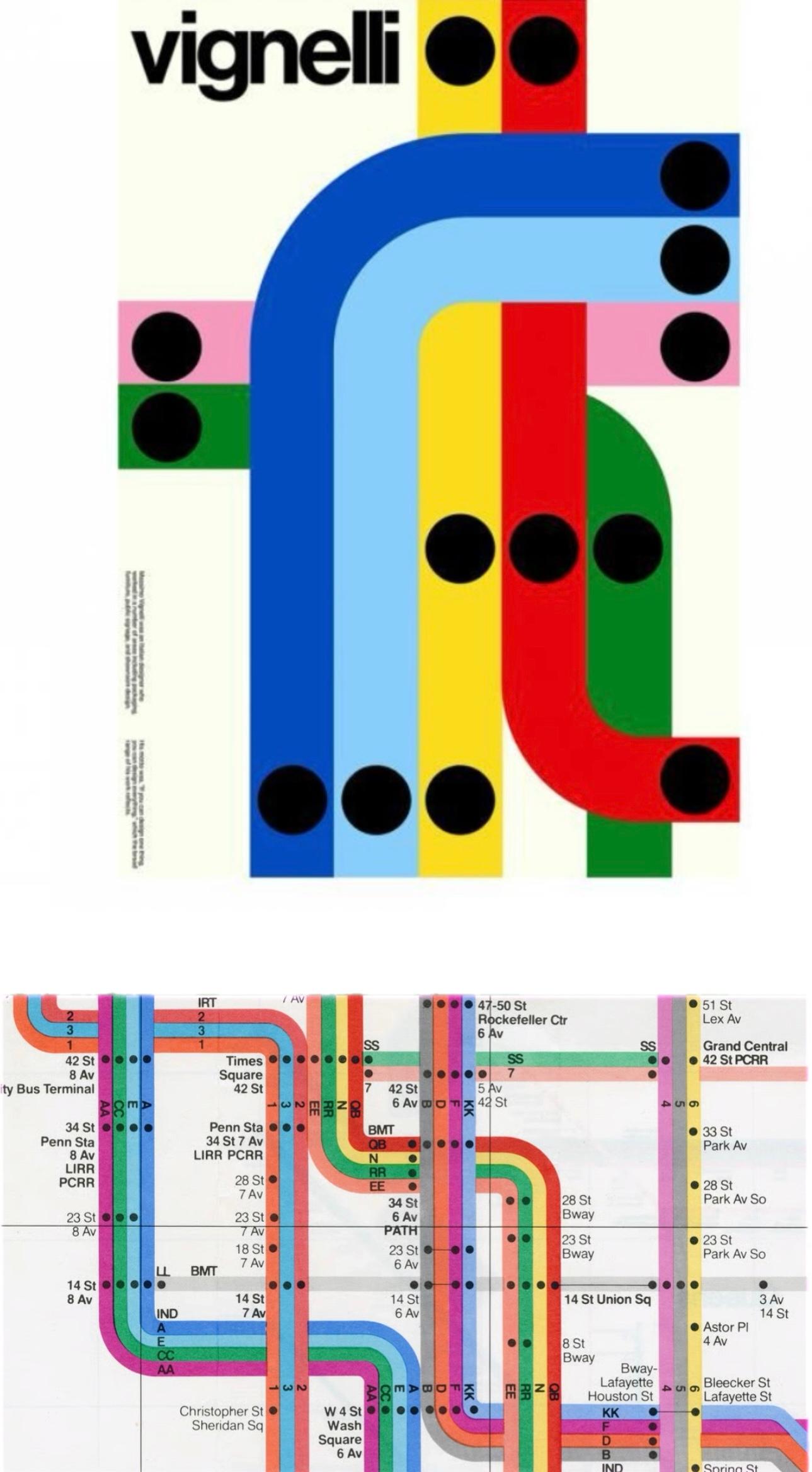 Accroche murale Post Modern, 1972 New York City Subway Pop Art Transit Map inspired pop art Multi Hook Wall Hanger, designed by Alan Wisniewski for Umbra, Italy. Abandonné.

Ce crochet mural multiple a été inspiré par l'art graphique emblématique et