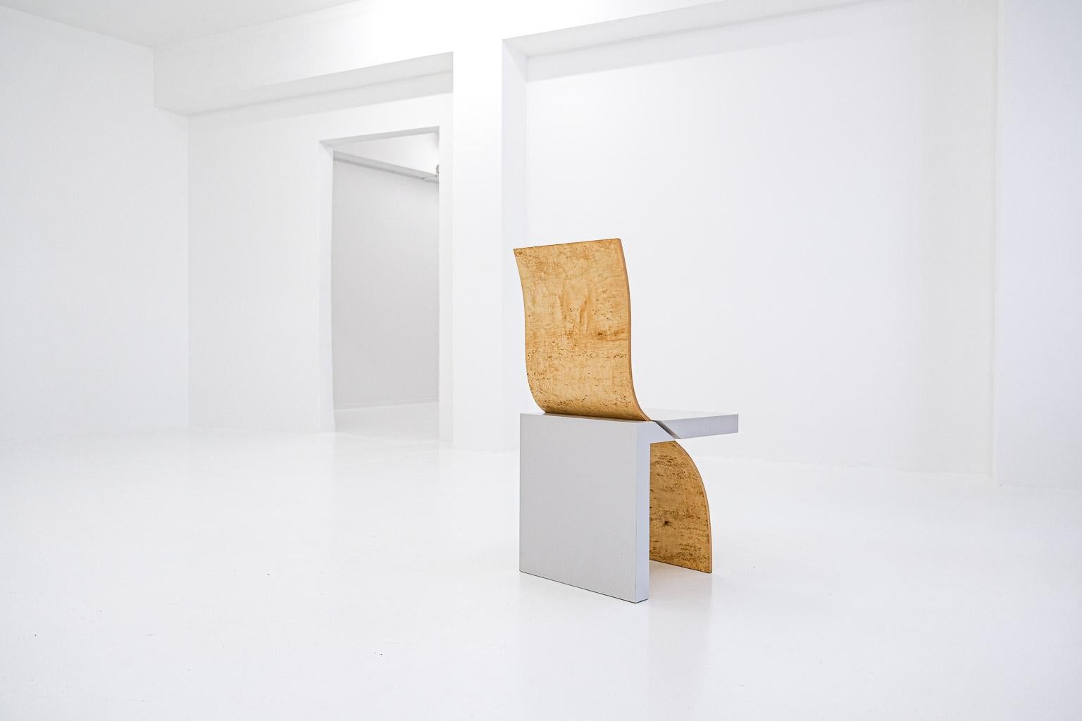  Post-Modern Object Chair Leda by Angela Oedekoven, no 26, limited edition of 50 For Sale 4