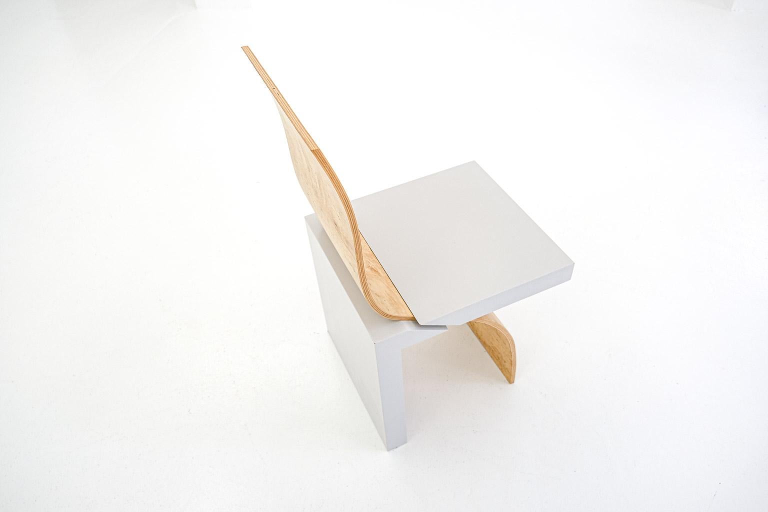  Post-Modern Object Chair Leda by Angela Oedekoven, no 26, limited edition of 50 In Good Condition For Sale In Frankfurt am Main, DE