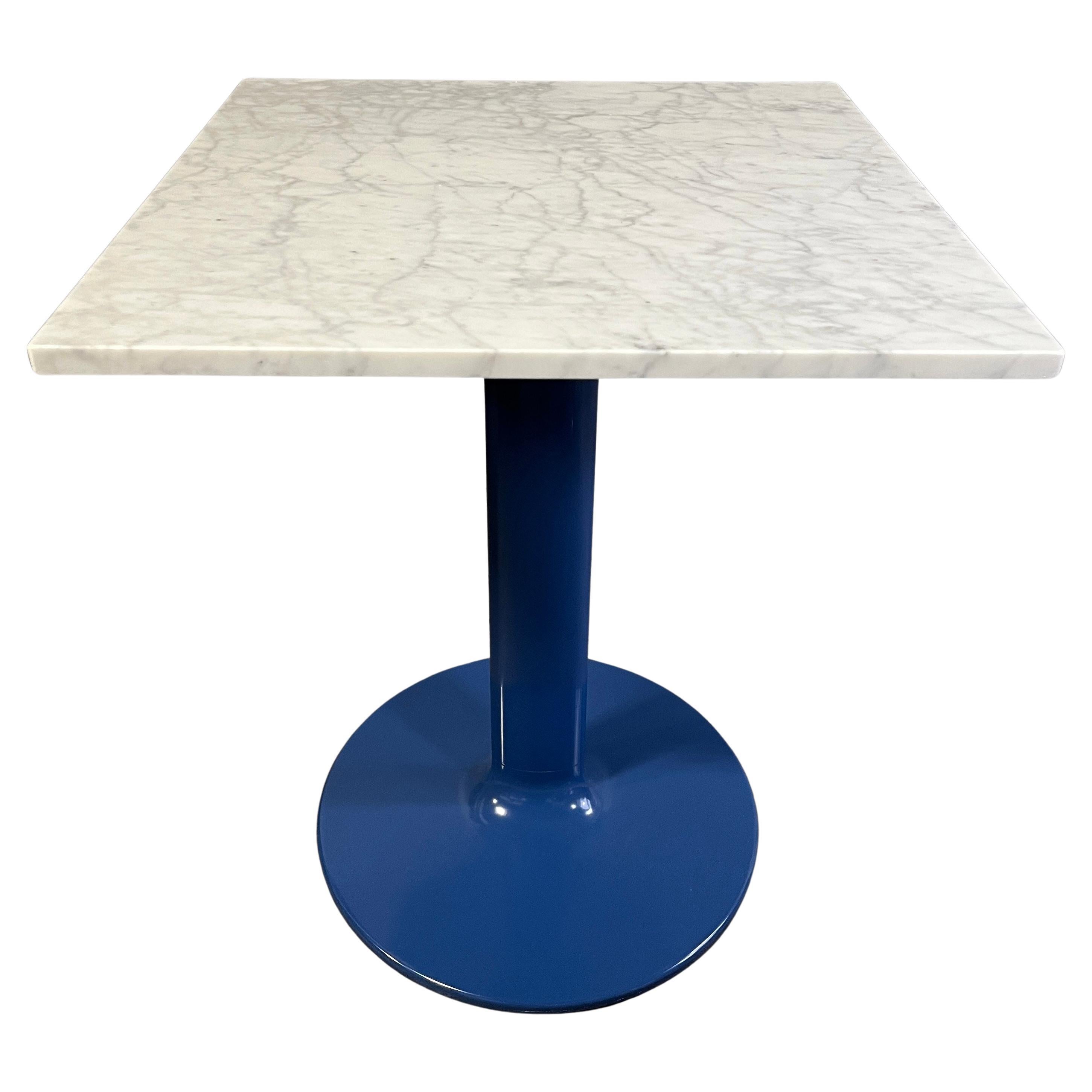 Spanish Post Modern Occasional Table Marble Top For Sale