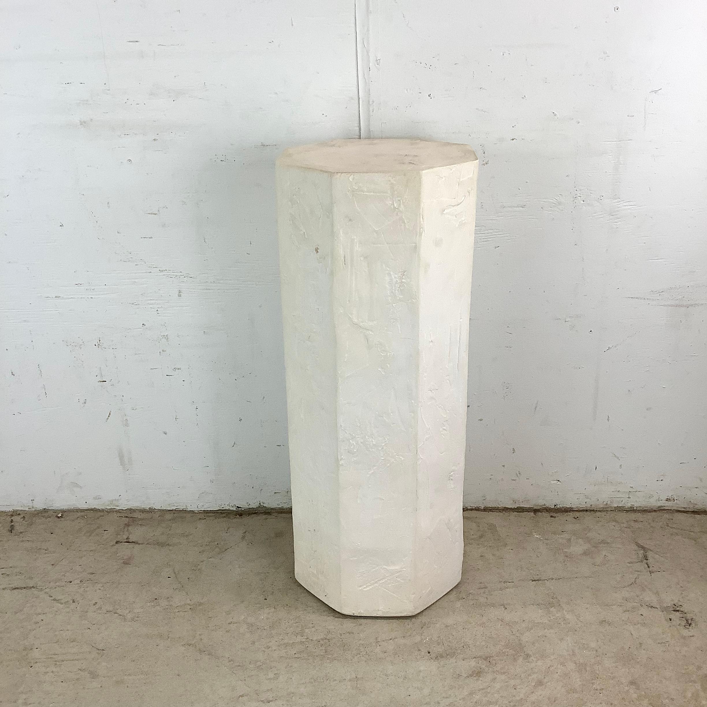 Pedestal expositor octogonal postmoderno en venta 8