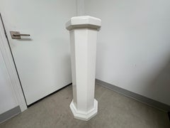 Post Modern Octagonal Lacquered Pedestal