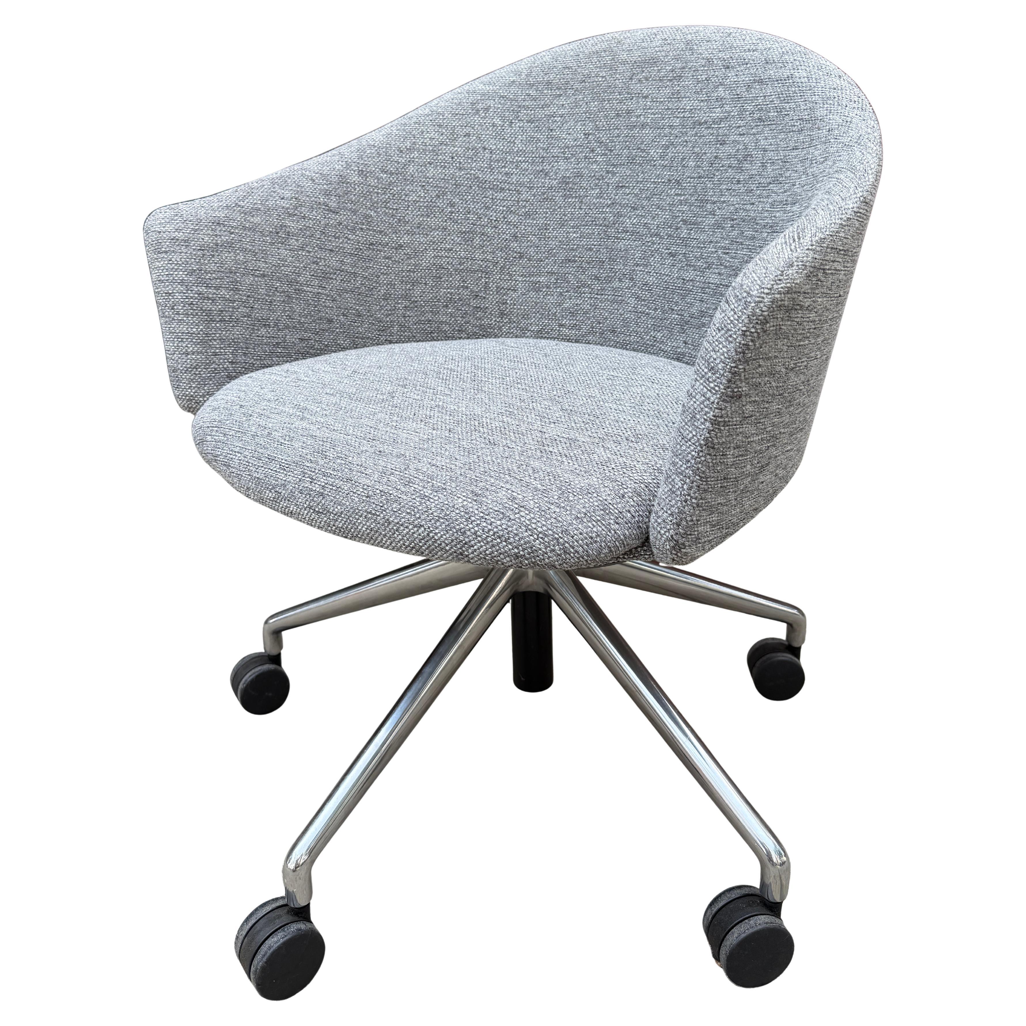 Post-Modern Post Modern Office Chairs Gray Fabric up to 14 For Sale