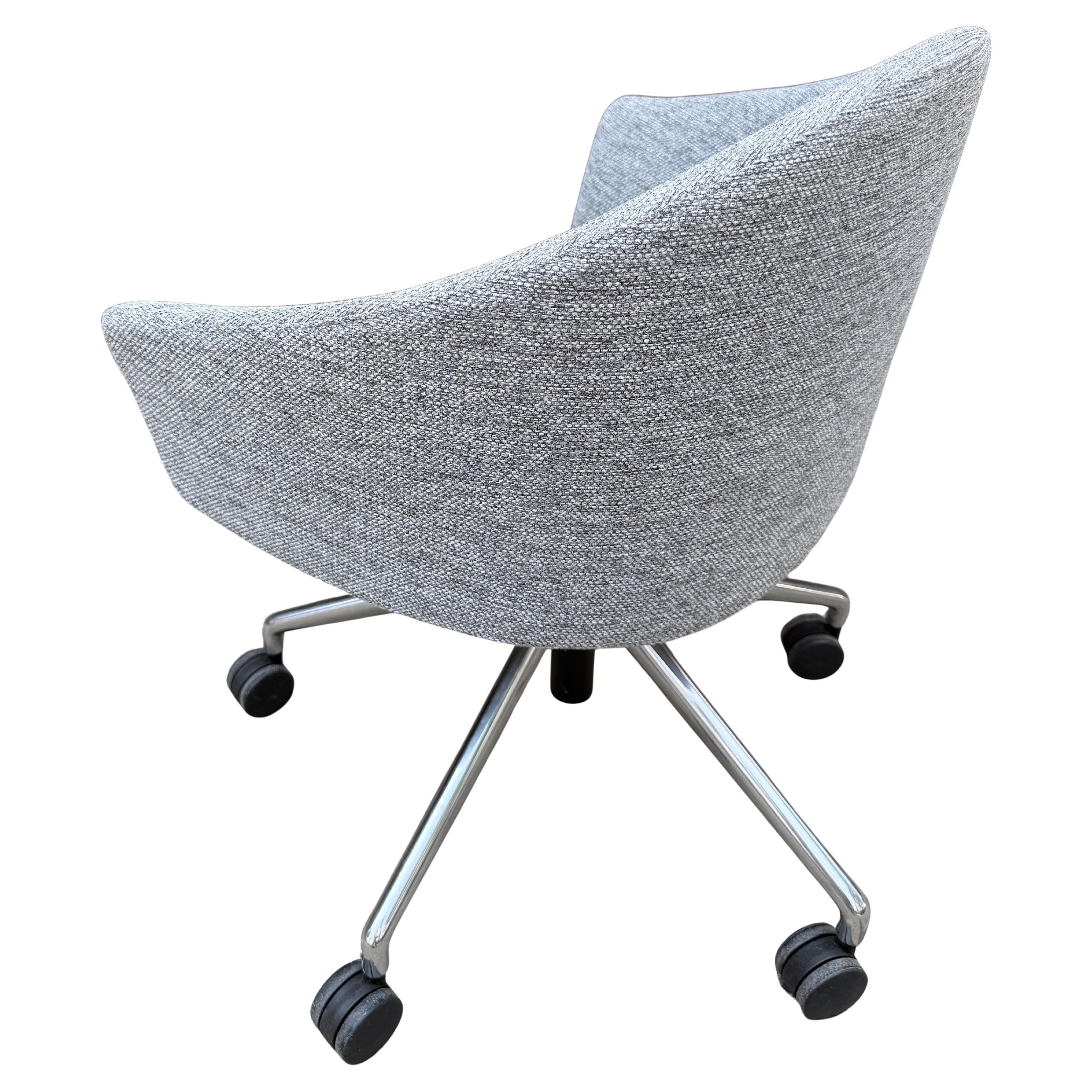 Canadian Post Modern Office Chairs Gray Fabric up to 14 For Sale