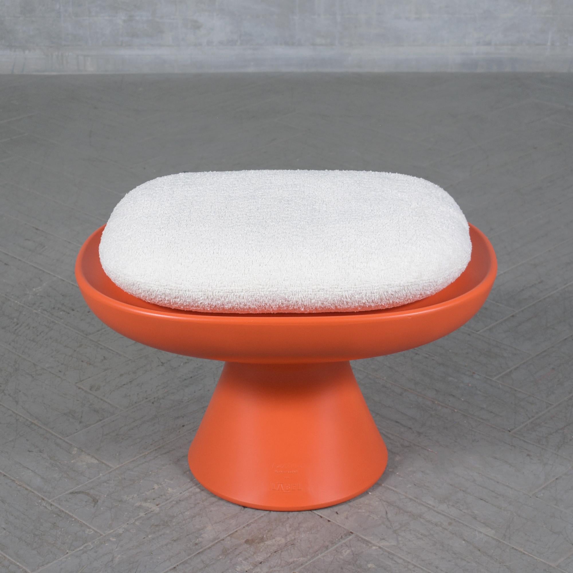 Karim Rashid Post-Modern Lounge Chair & Ottoman: Contemporary Elegance Redefined For Sale 11