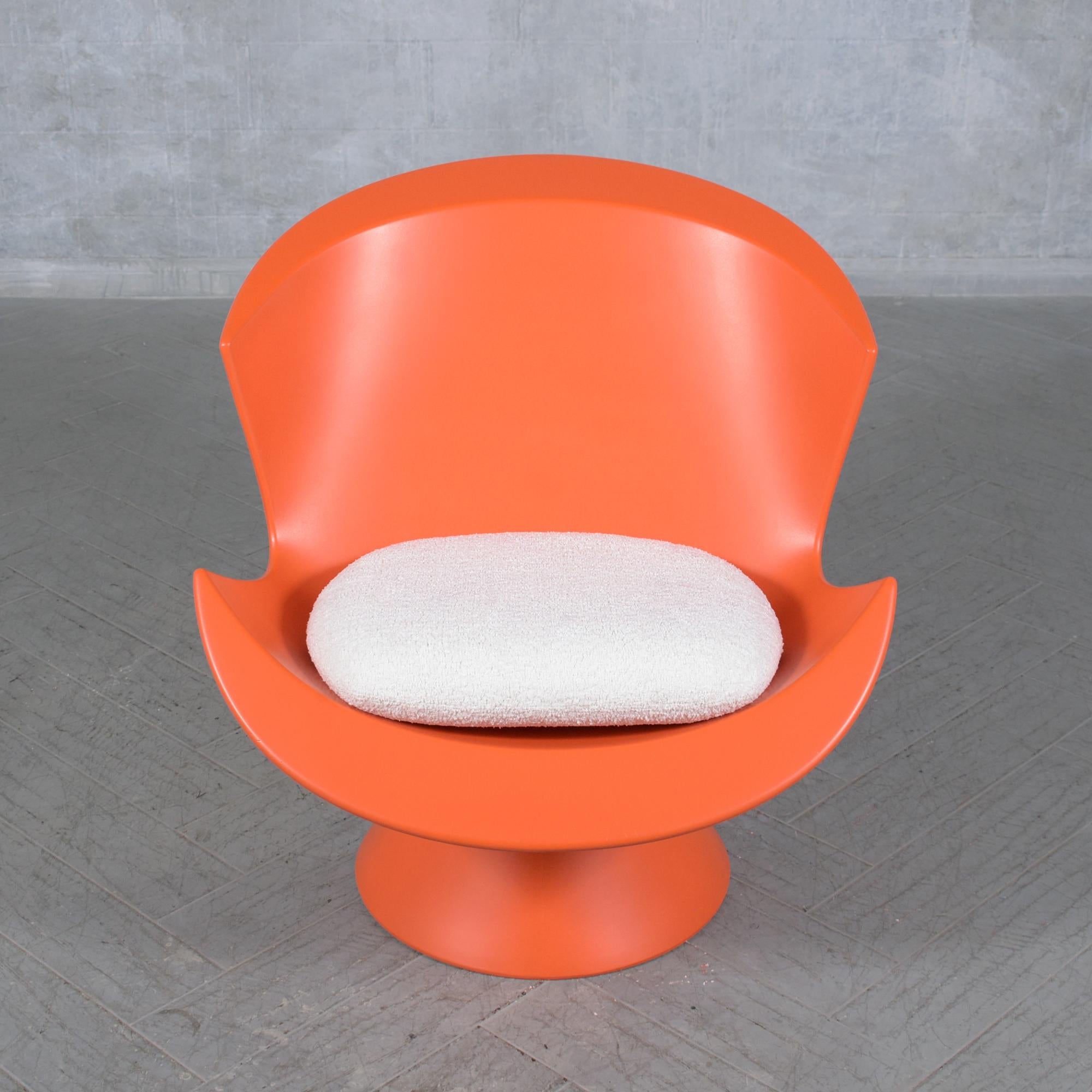 Painted Karim Rashid Post-Modern Lounge Chair & Ottoman: Contemporary Elegance Redefined For Sale