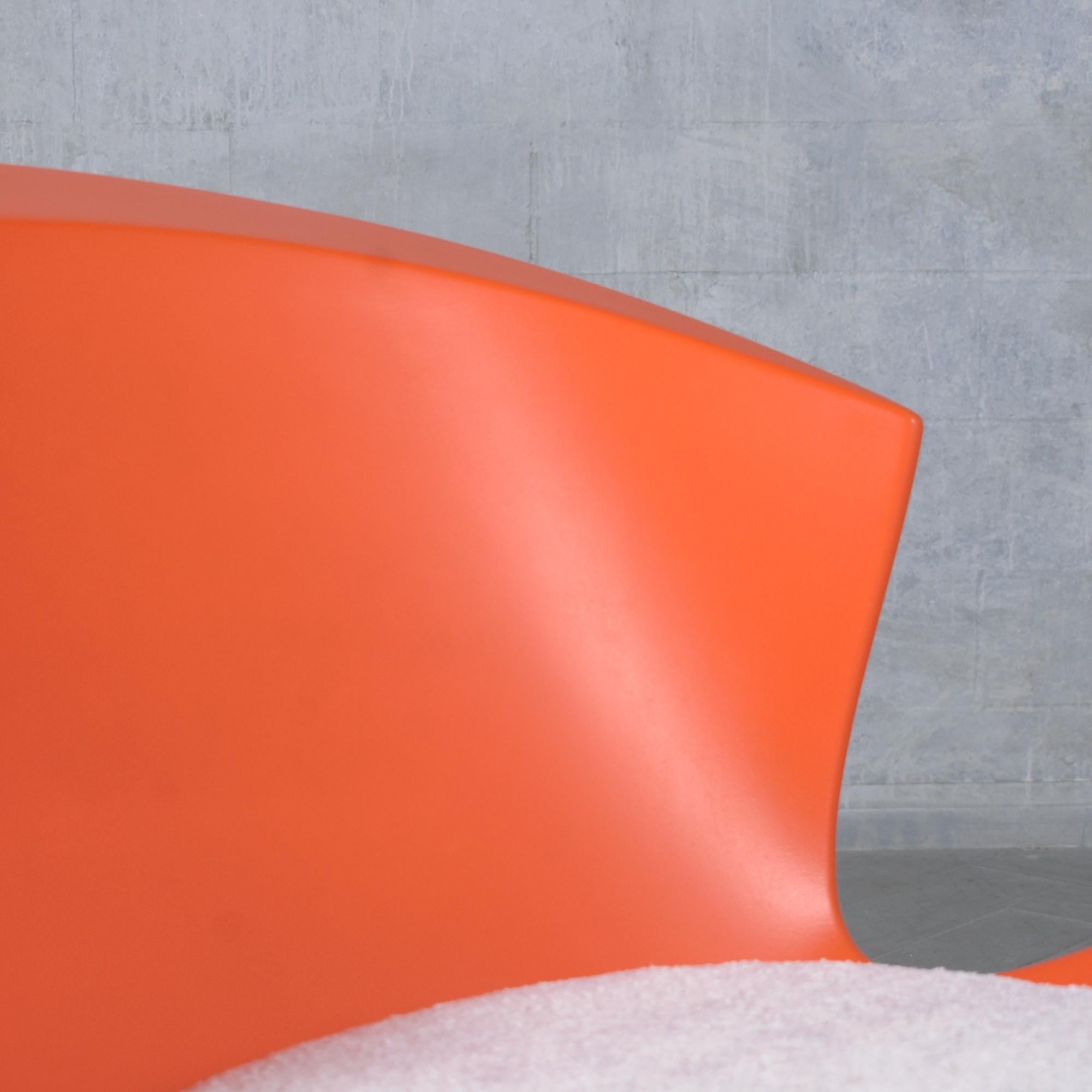 Karim Rashid Post-Modern Lounge Chair & Ottoman: Contemporary Elegance Redefined For Sale 3