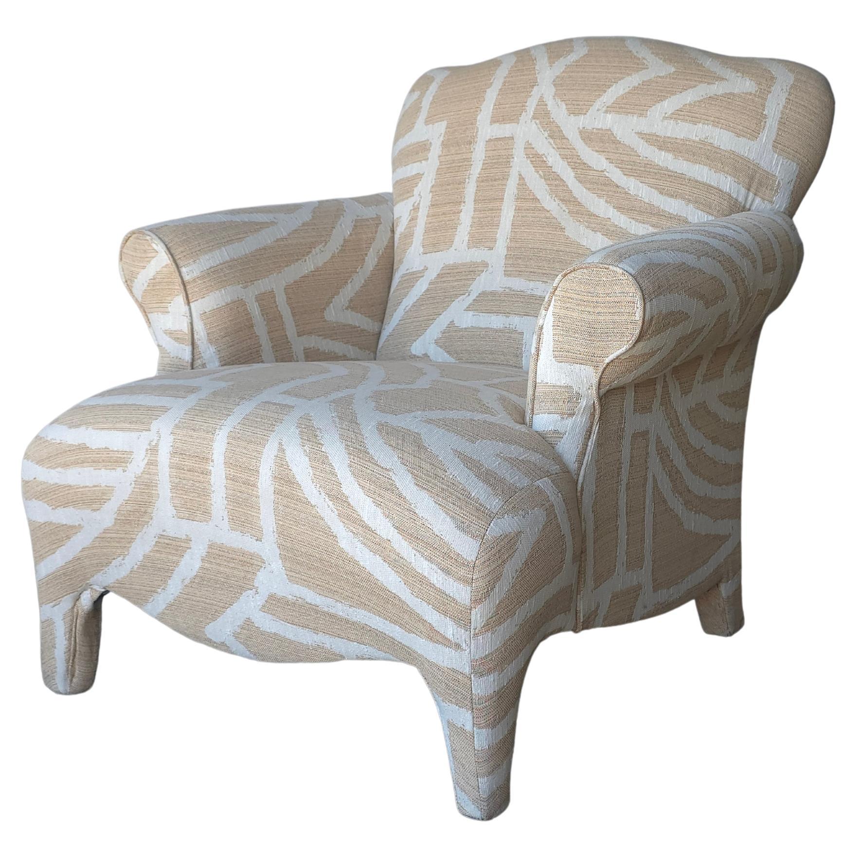 Post Modern Oversized Lounge Chair