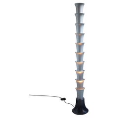 Post-modern "Palm Spring" floor lamp by Matteo Thun Ed. Tronconi, Italy 1989