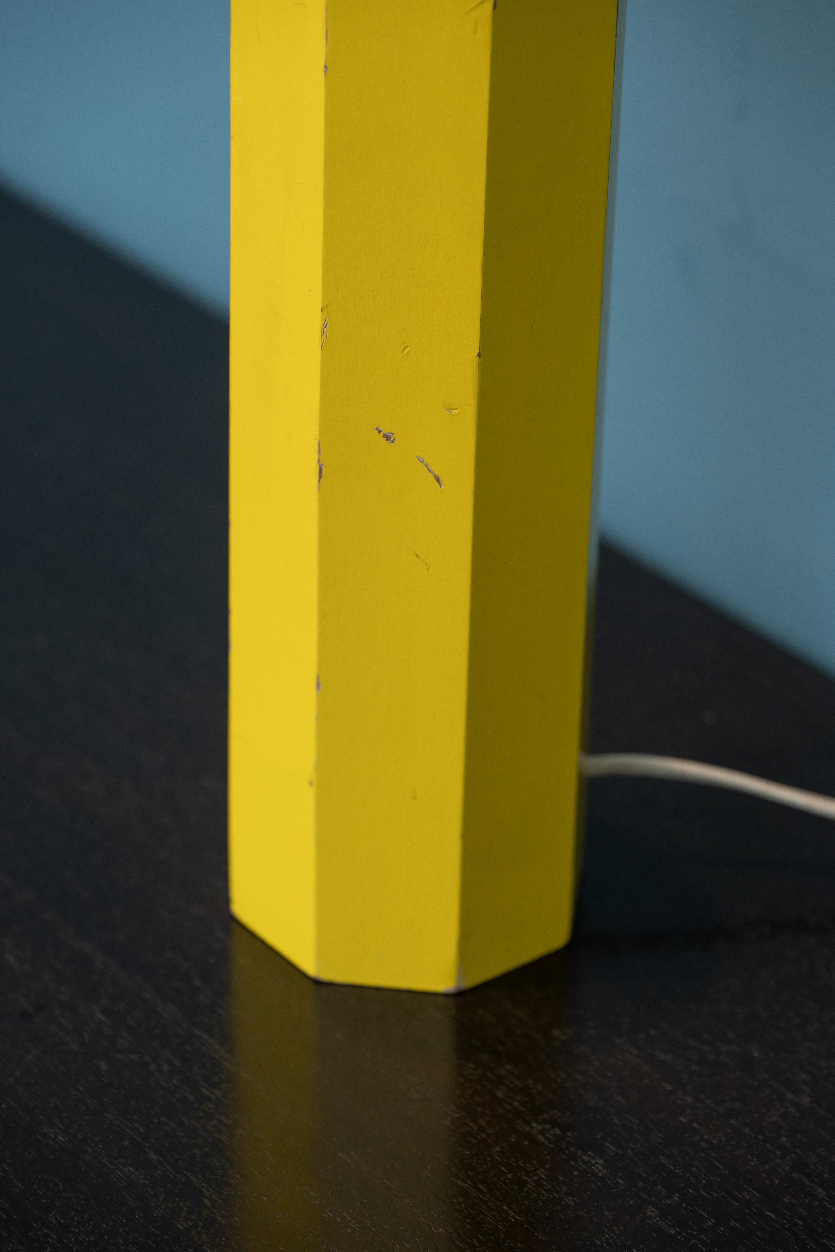 French Post Modern Pecil Lamp by Michel Aroutcheff, Ed. Vilac France For Sale