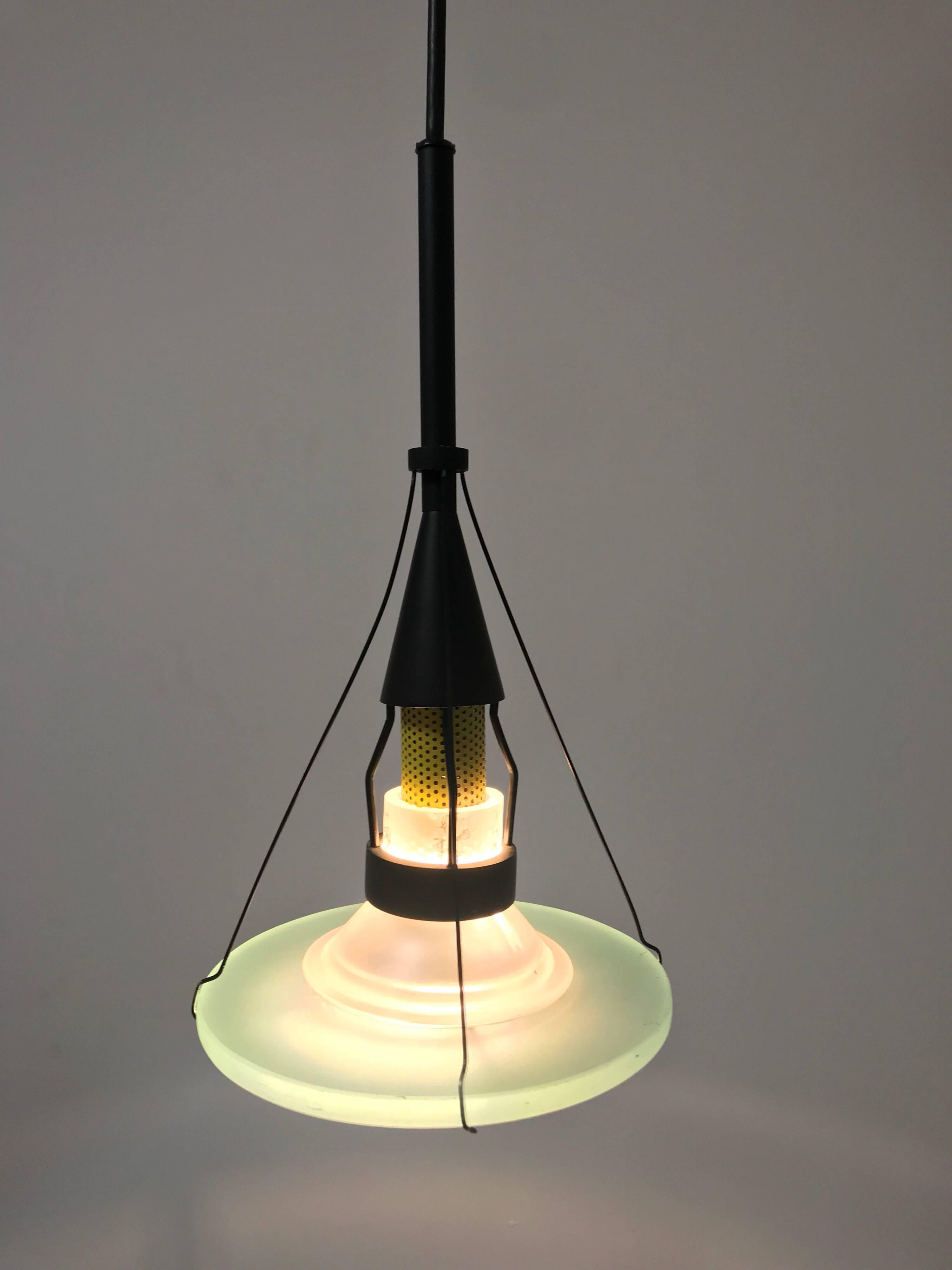 American Postmodern Pendant Lights Designed by Robert Sonneman for George Kovacs