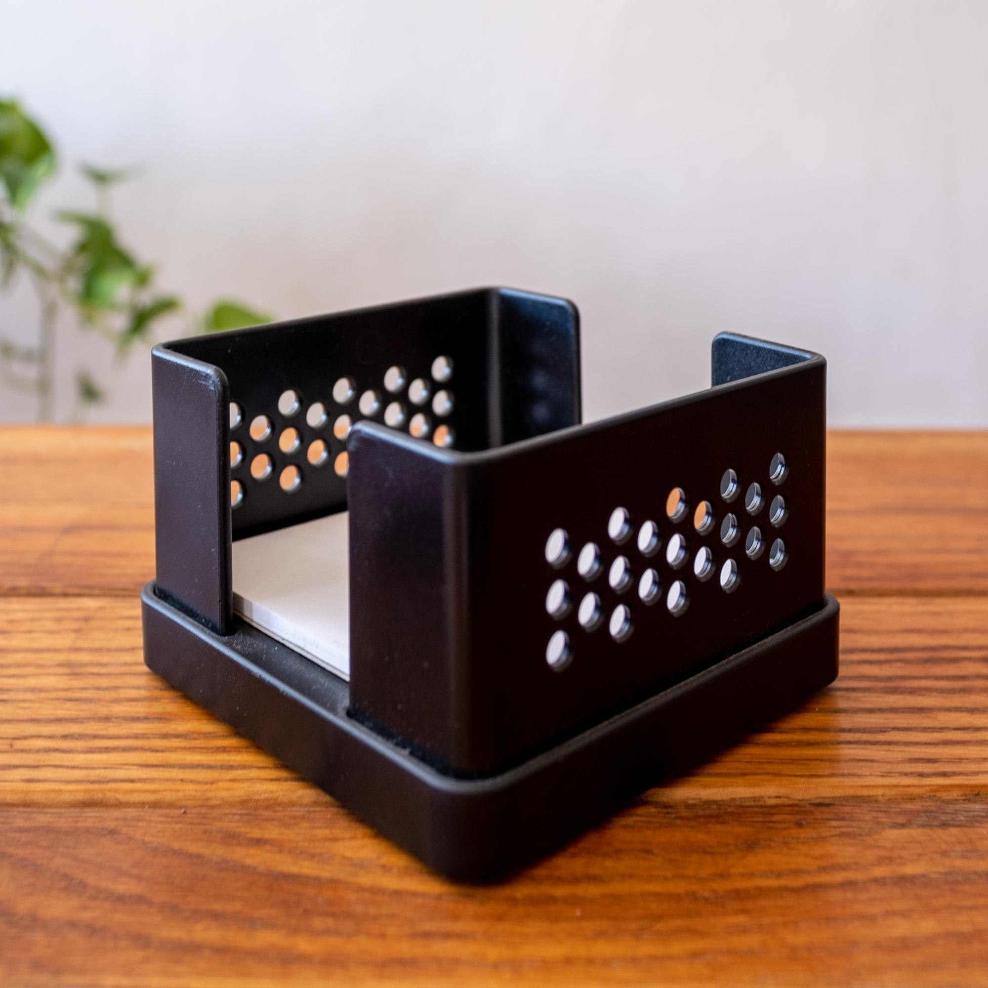 Postmodern Perforated Desk Set by Barbieri & Marianelli for Rexite 1