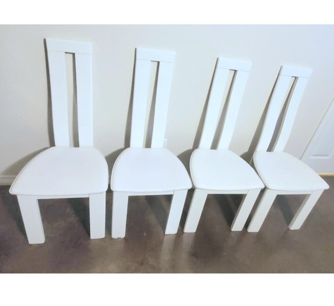 Post Modern Pietro Costantini Chairs - Set of 4 For Sale 6