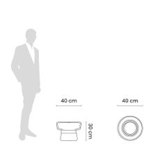 Post-Modern Pigmented Glass Taboo Center Table by Draga & Aurel