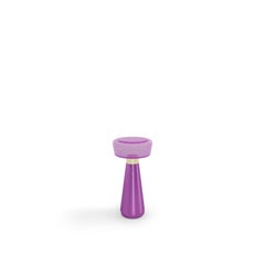 Post-Modern Pigmented Glass Taboo Tall Side Table by Draga & Aurel