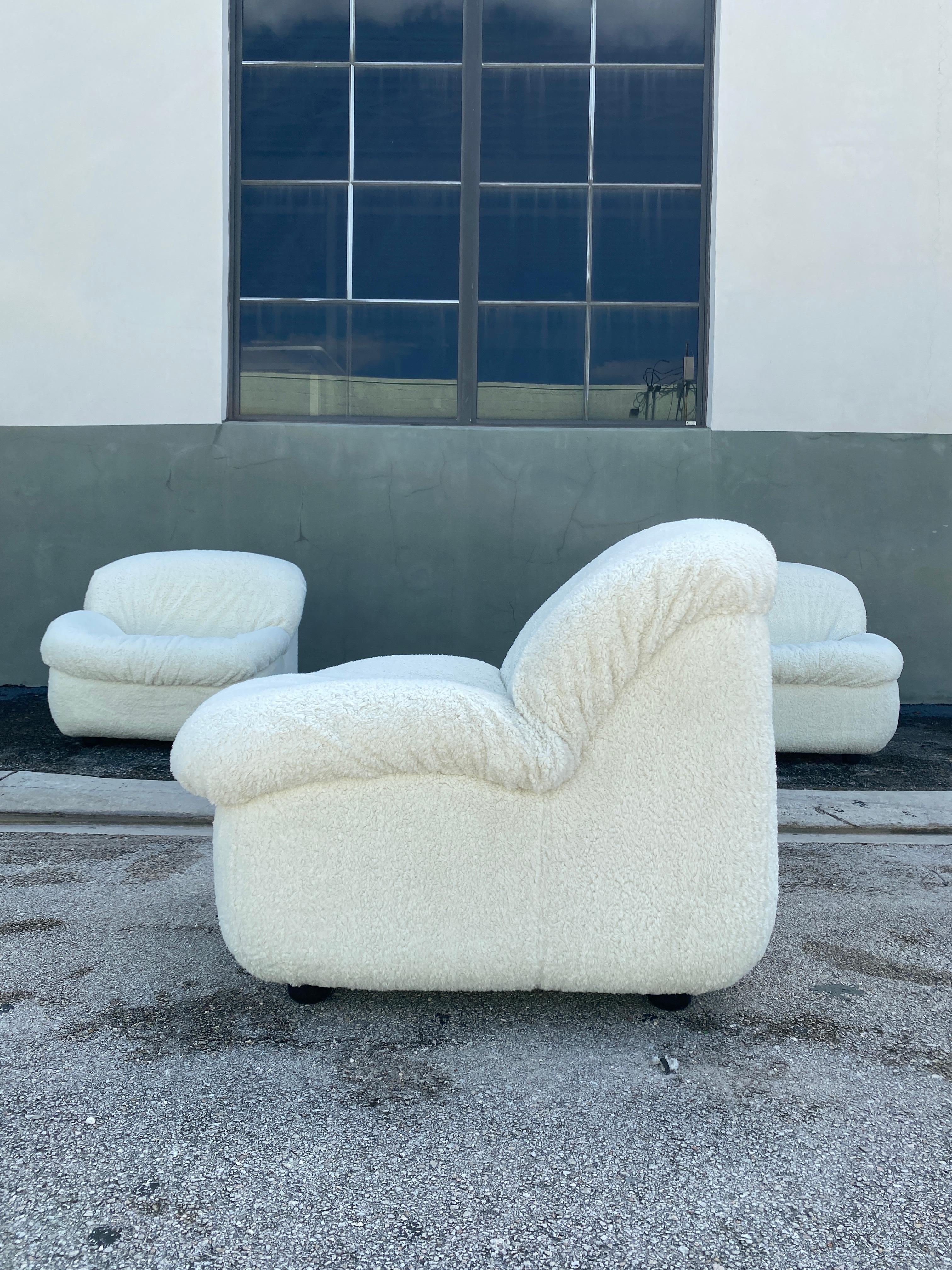 Post-Modern Post Modern Pod Lounge Chairs, 3 Available