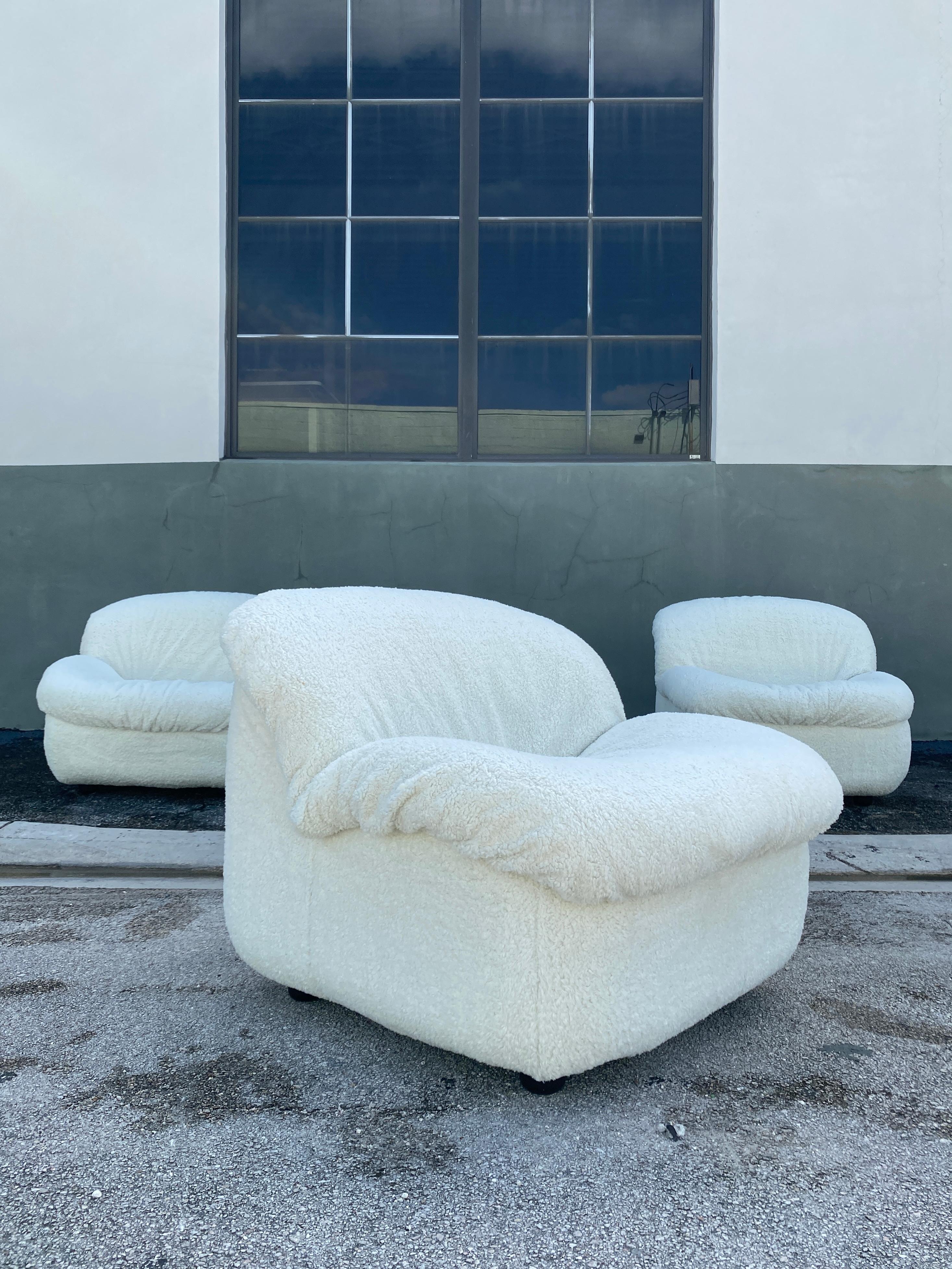 Post Modern Pod Lounge Chairs, 3 Available 1